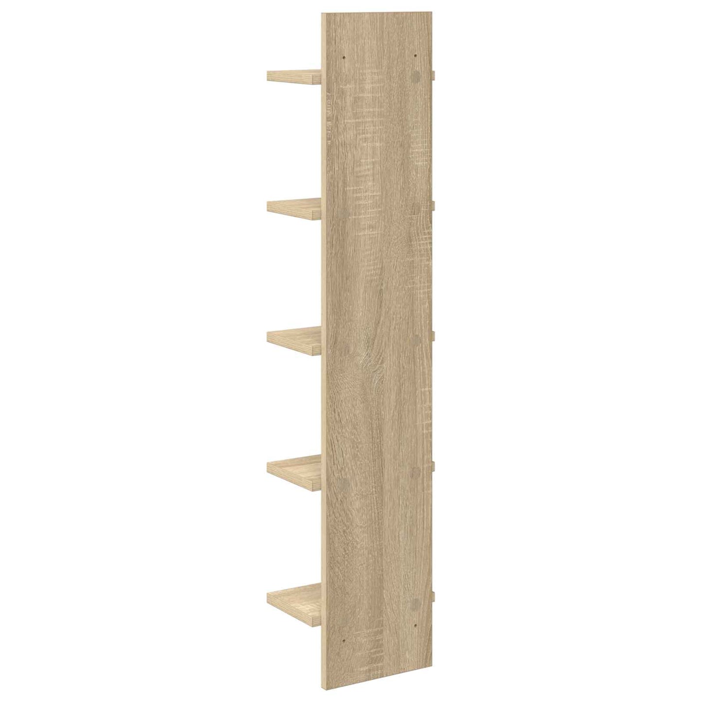 vidaXL Ράφι Τοίχου Sonoma Δρυς 22 x 15 x 100 εκ Επεξεργασμένο Ξύλο