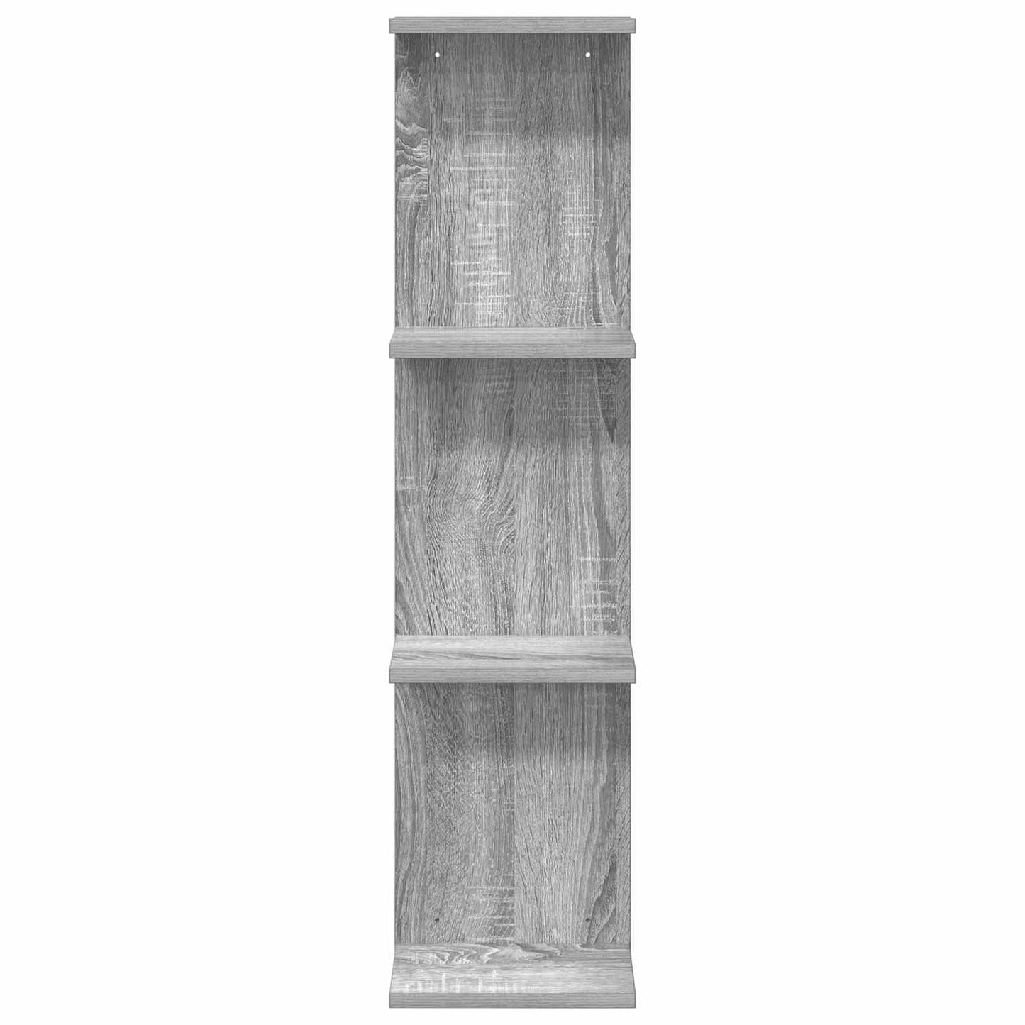 vidaXL Ράφι Τοίχου Γκρι Sonoma 22 x 15 x 100 εκ Επεξεργασμένο Ξύλο