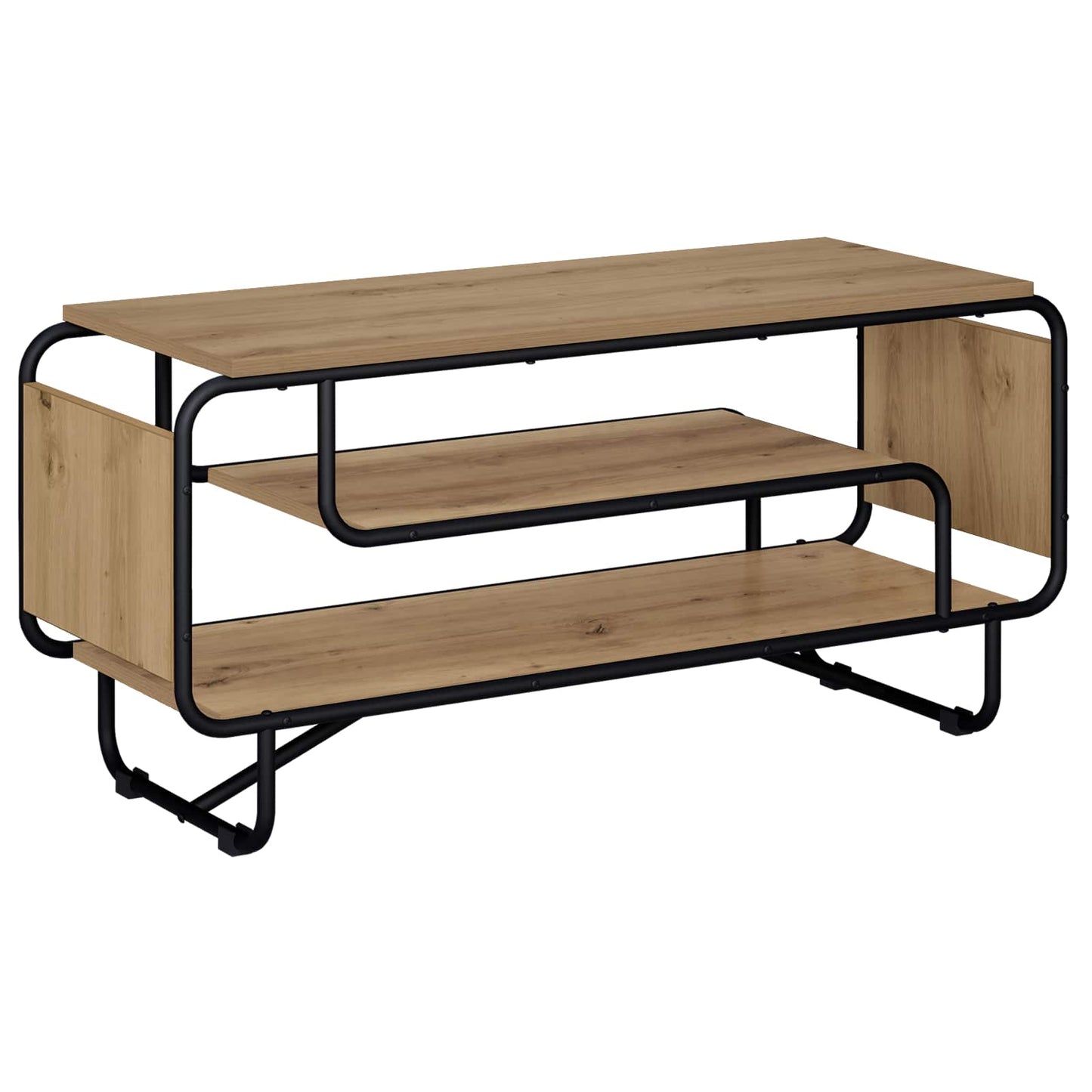 vidaXL Βάση TV 98 x 36 x 45 εκ. Artisan Δρυς Επεξεργασμένο Ξύλο