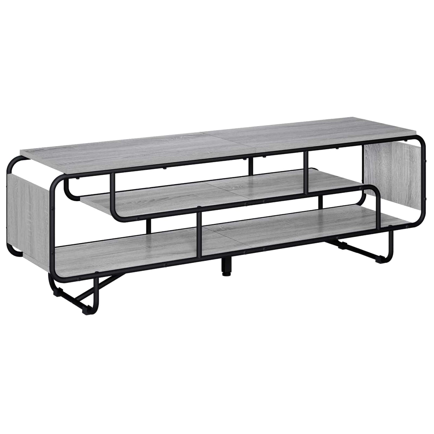 vidaXL Βάση TV 140 x 36 x 45 εκ. Γκρι Sonoma Επεξεργασμένο Ξύλο