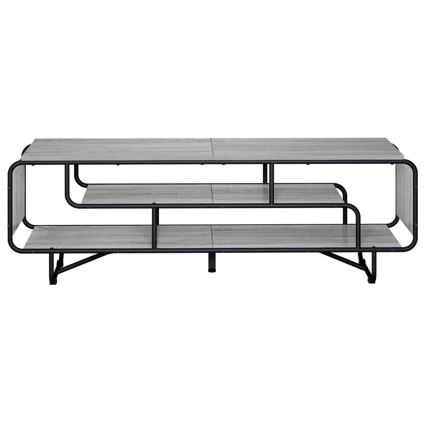 vidaXL Βάση TV 140 x 36 x 45 εκ. Γκρι Sonoma Επεξεργασμένο Ξύλο