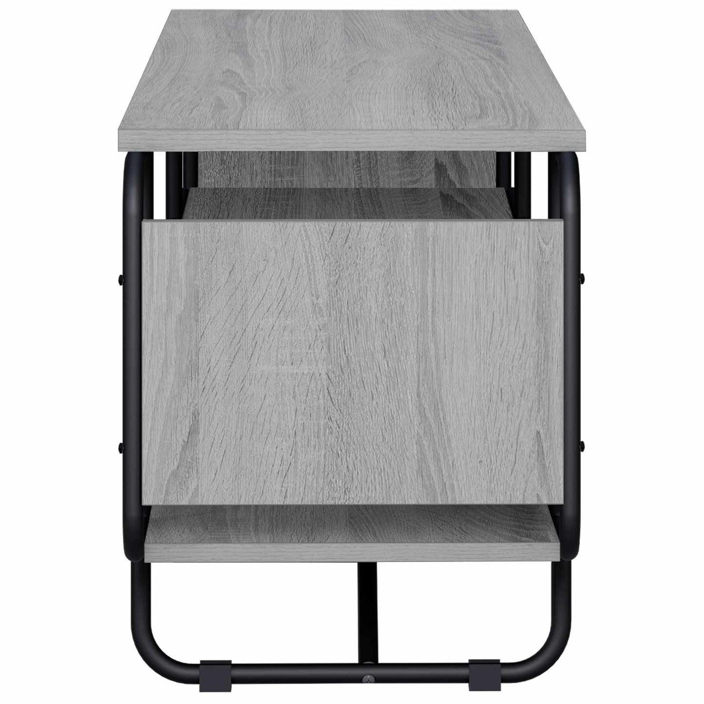 vidaXL Βάση TV 140 x 36 x 45 εκ. Γκρι Sonoma Επεξεργασμένο Ξύλο