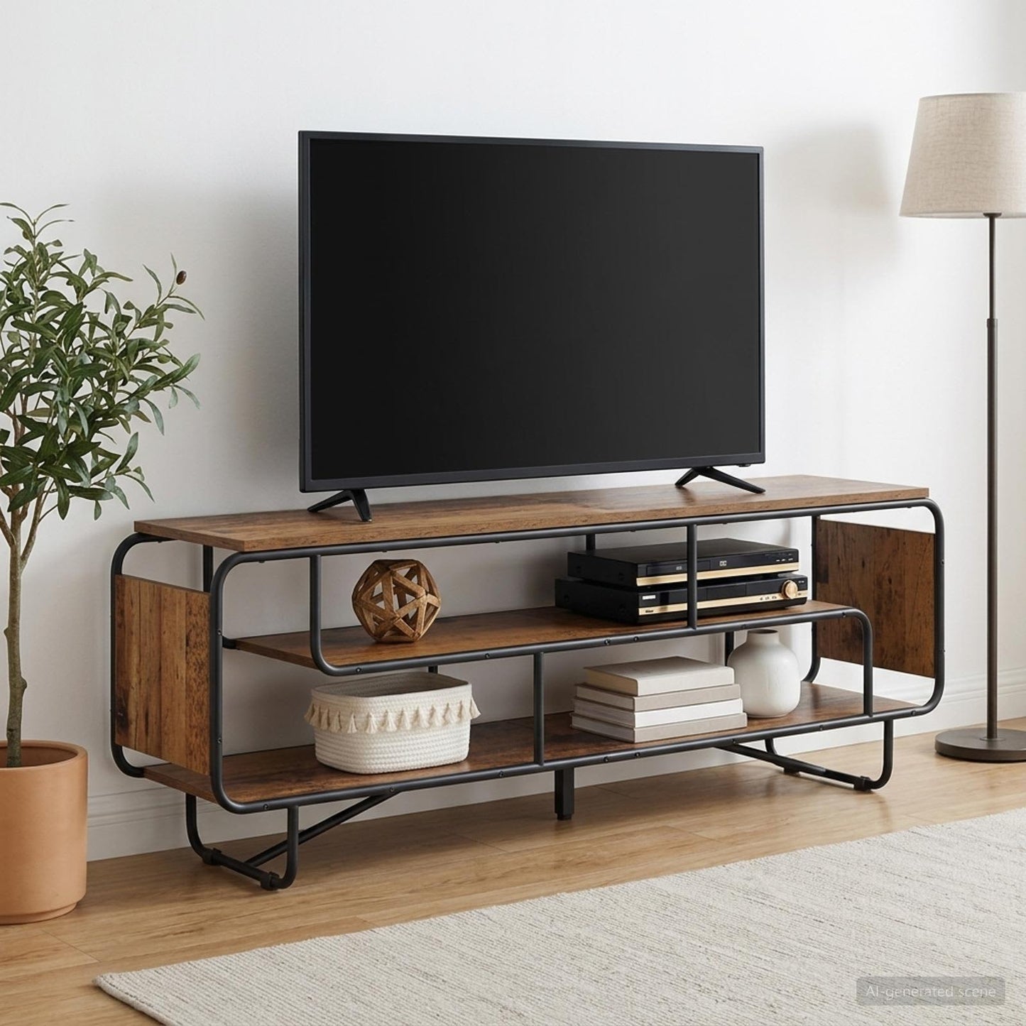 vidaXL Βάση TV 180 x 36 x 45 εκ. Παλαιωμένο ξύλο Επεξεργασμένο Ξύλο