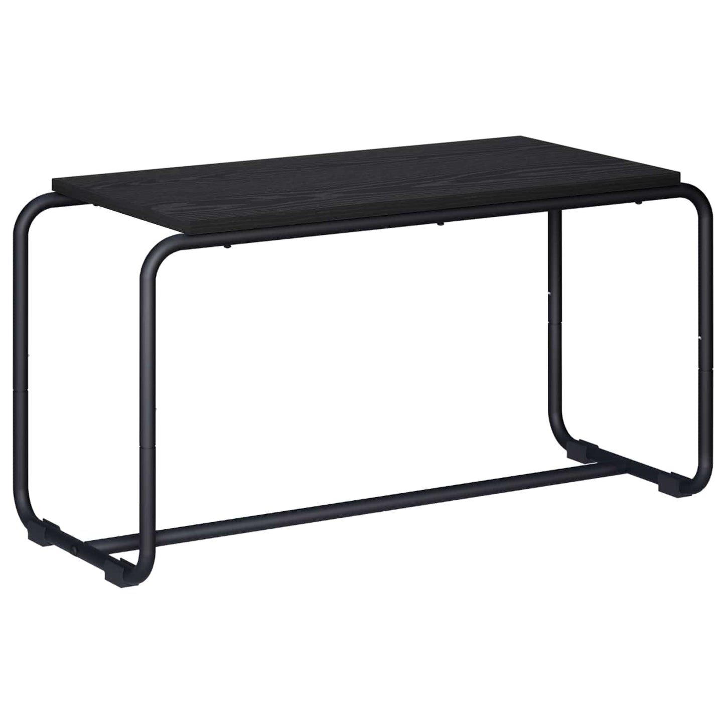 vidaXL Βάση TV 80 x 35.5 x 42 cm Μαύρη Δρυς Επεξεργασμένο Ξύλο