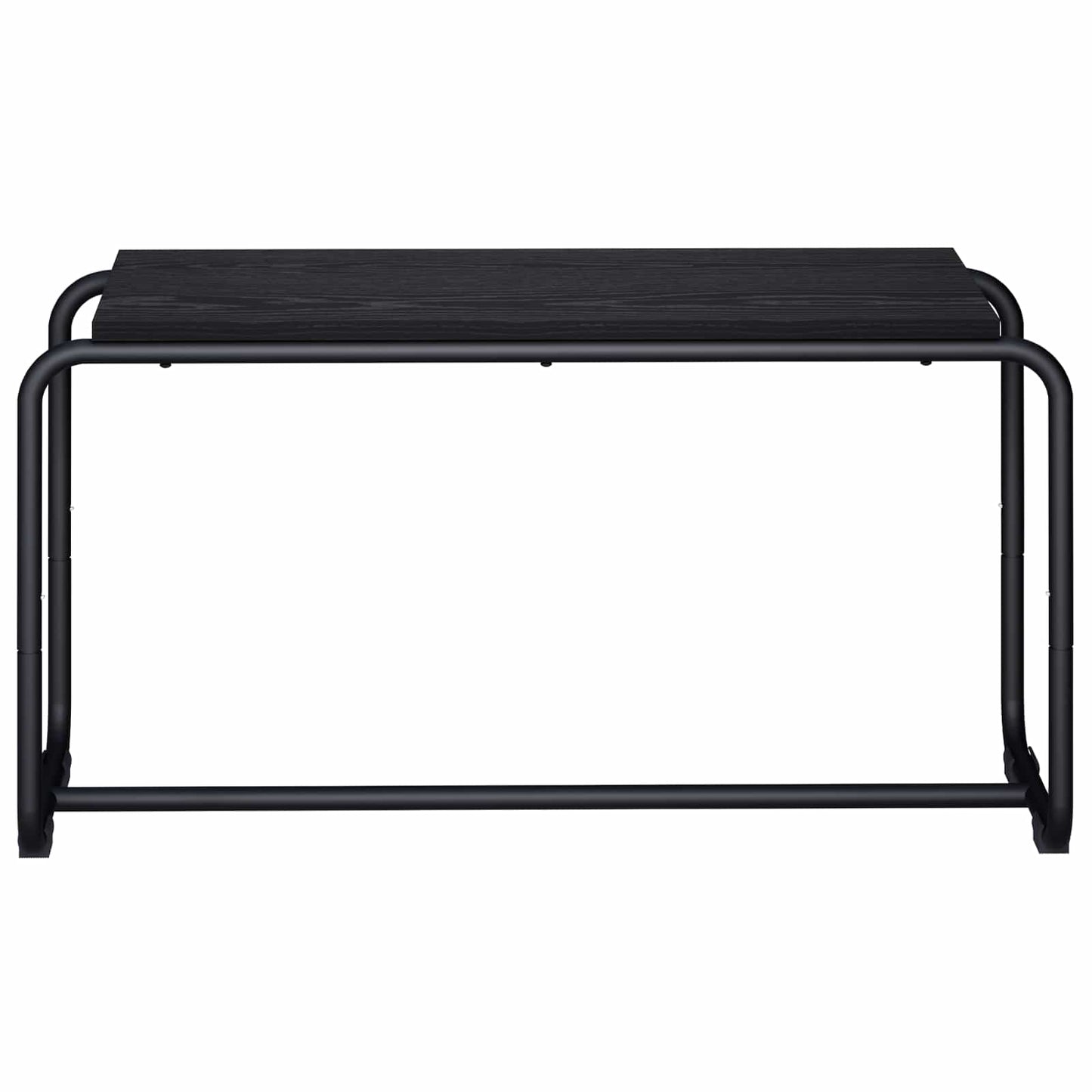 vidaXL Βάση TV 80 x 35.5 x 42 cm Μαύρη Δρυς Επεξεργασμένο Ξύλο