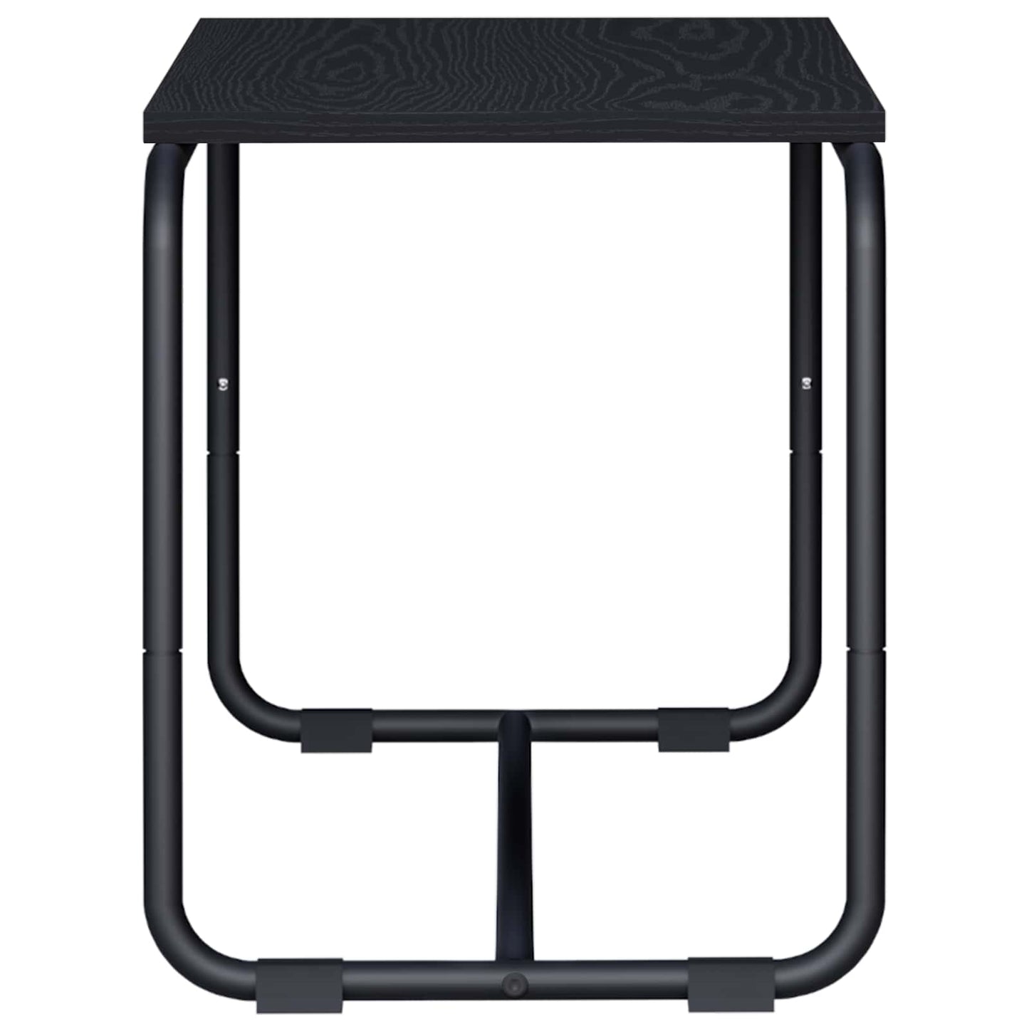 vidaXL Βάση TV 80 x 35.5 x 42 cm Μαύρη Δρυς Επεξεργασμένο Ξύλο