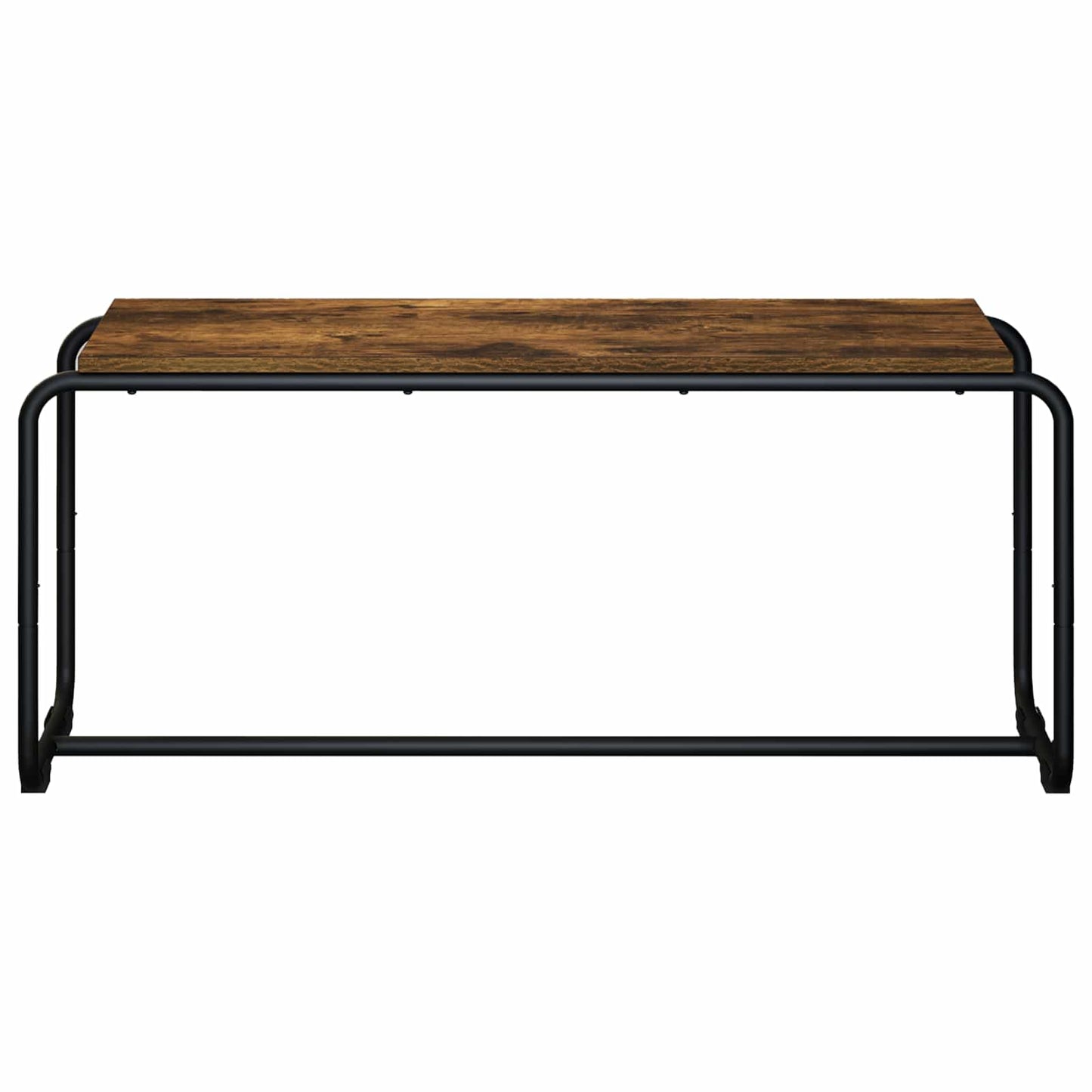 vidaXL Βάση TV 98 x 35,5 x 42 cm Καπνισμένο Ξύλο Δρυός