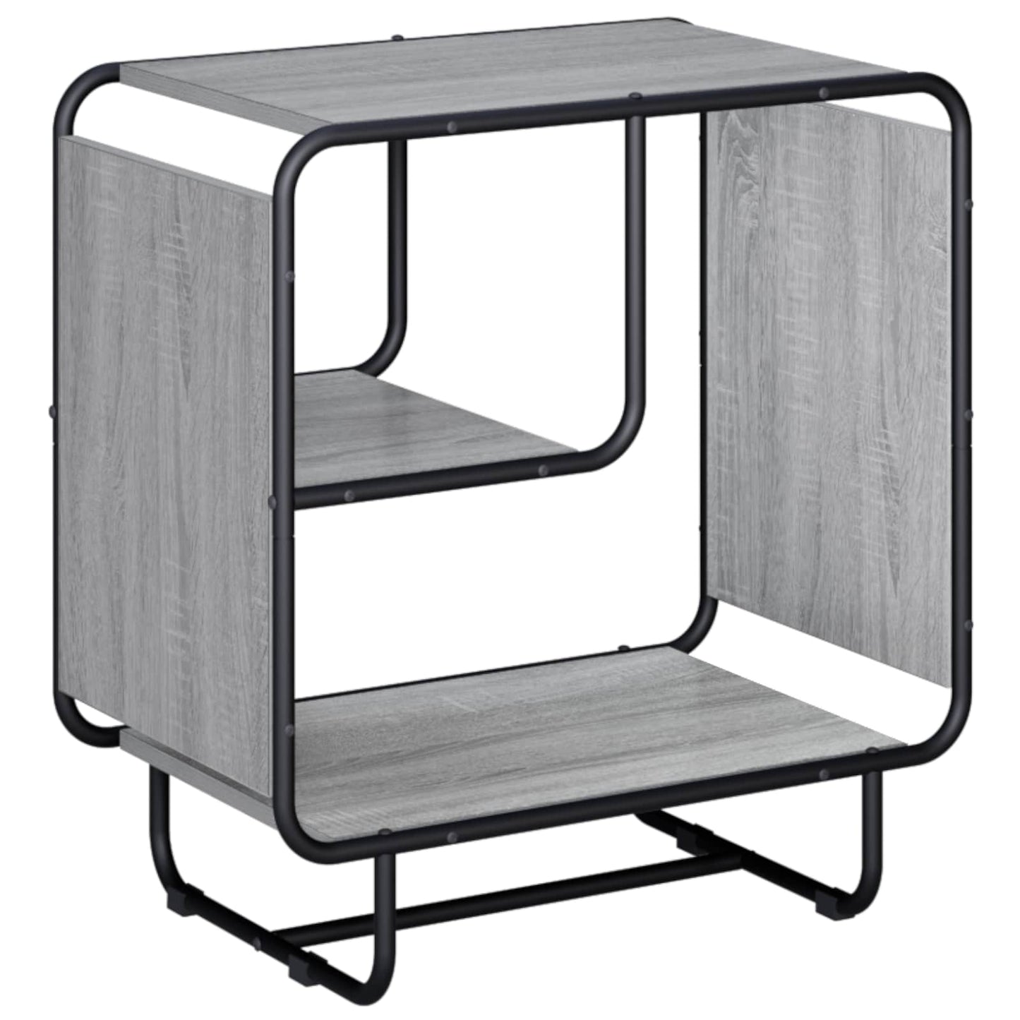 vidaXL Μπουφές Γκρι Sonoma 60 x 37,5 x 64,5 cm Επεξεργασμένο Ξύλο