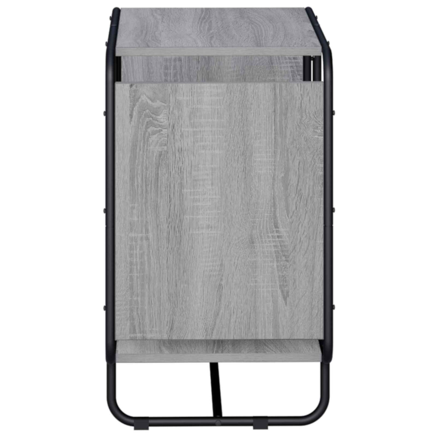 vidaXL Μπουφές Γκρι Sonoma 60 x 37,5 x 64,5 cm Επεξεργασμένο Ξύλο