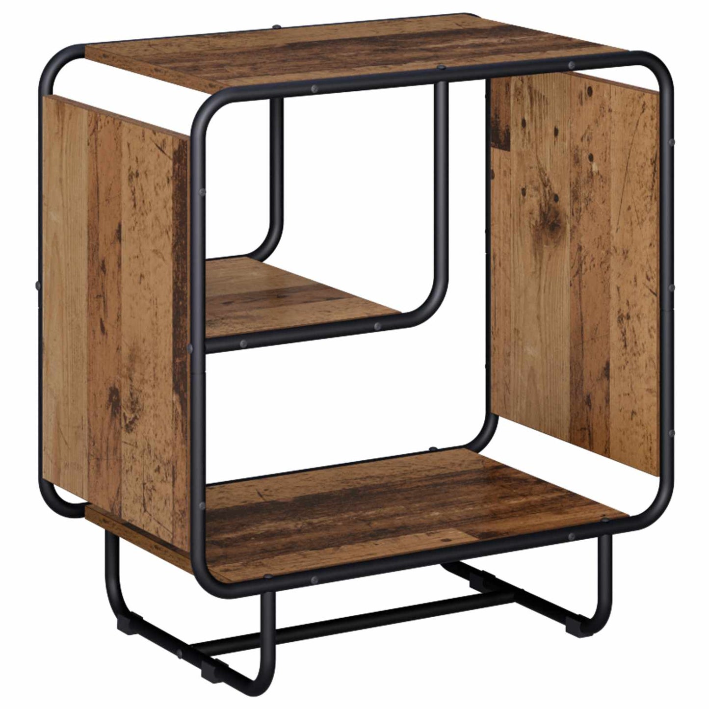 vidaXL Μπουφές Παλαιωμένο ξύλο 60 x 37,5 x 64,5 cm Επεξεργασμένο Ξύλο