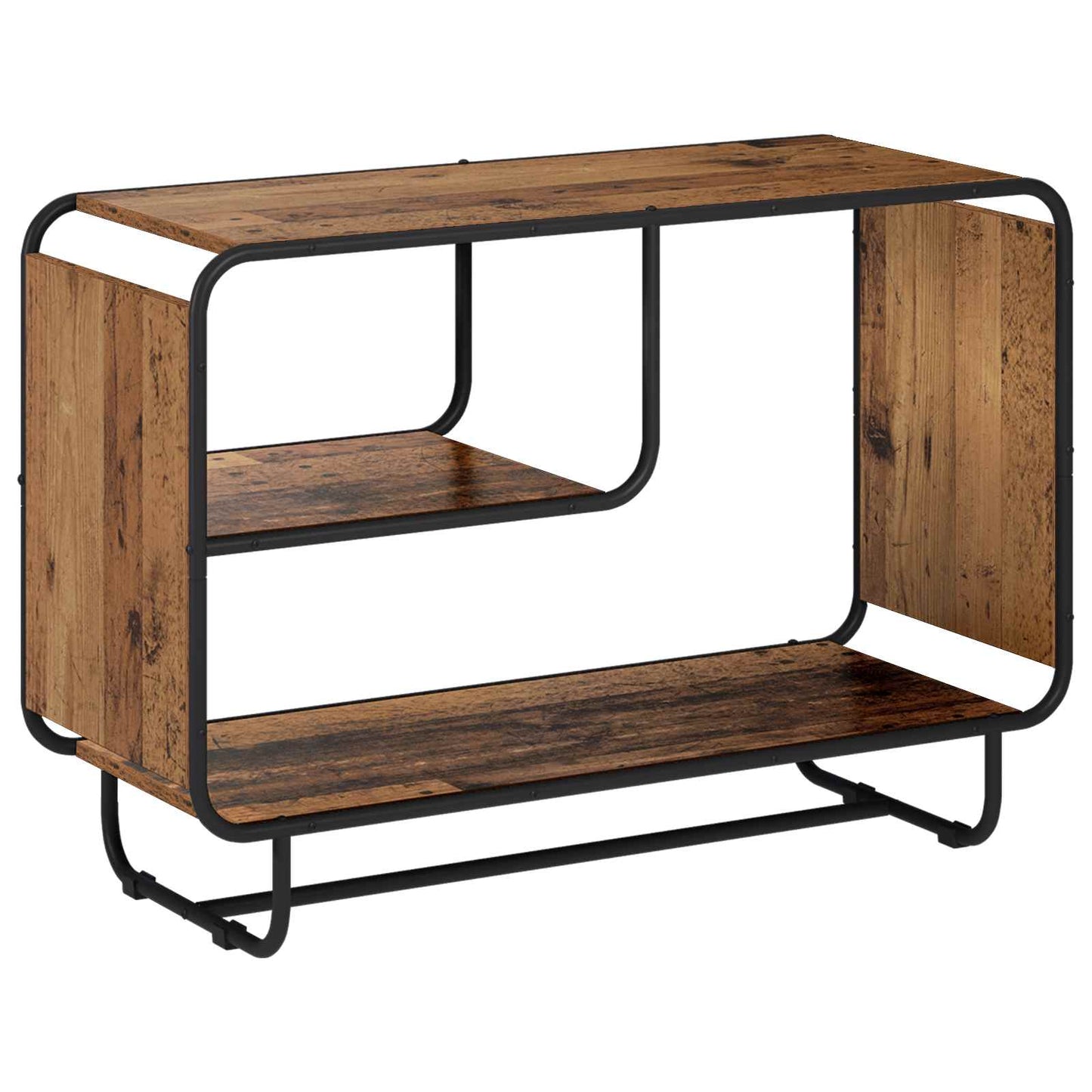 vidaXL Μπουφές Παλαιωμένο ξύλο 93.5 x 37.5 x 64.5 cm