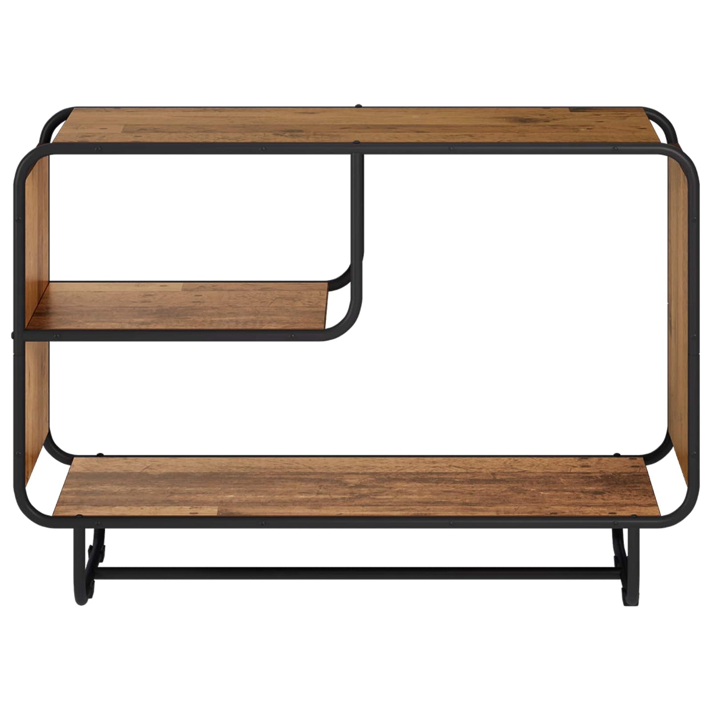 vidaXL Μπουφές Παλαιωμένο ξύλο 93.5 x 37.5 x 64.5 cm