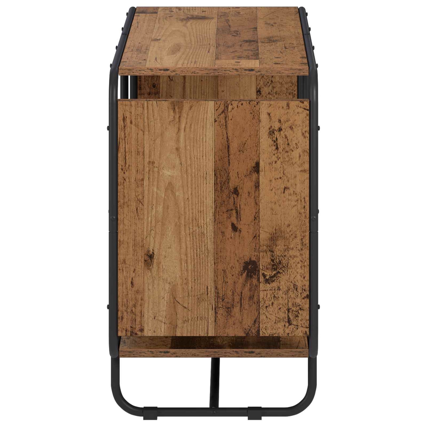 vidaXL Μπουφές Παλαιωμένο ξύλο 93.5 x 37.5 x 64.5 cm