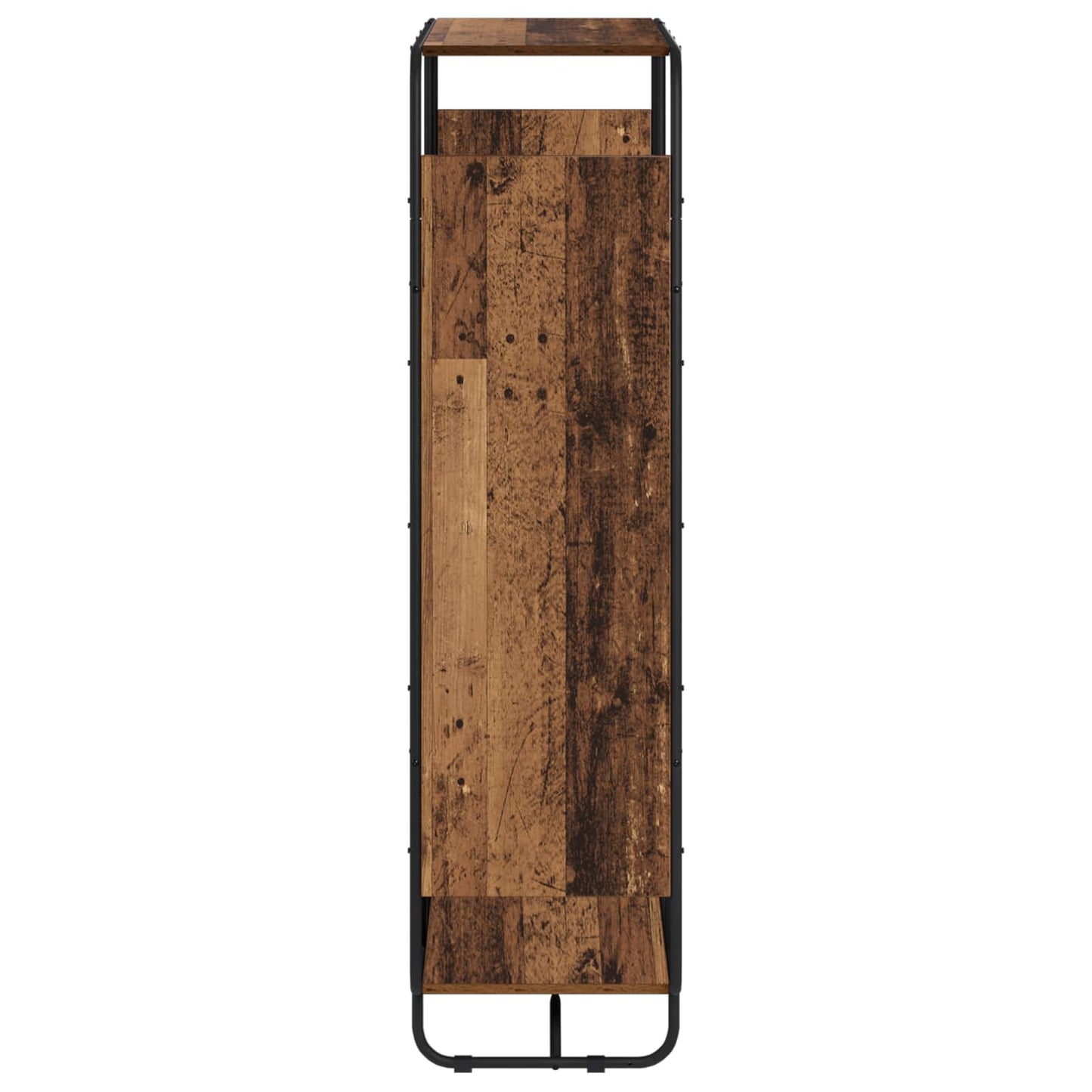 vidaXL Ψηλός μπουφές Παλαιωμένο ξύλο 93.5 x 37.5 x 144 cm