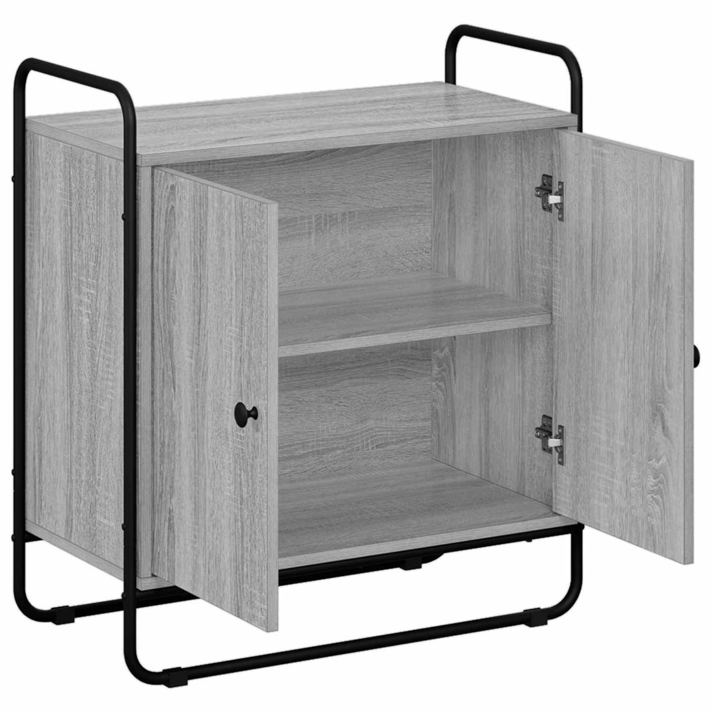 vidaXL Μπουφές Γκρι Sonoma 68 x 35 x 75 cm Επεξεργασμένο Ξύλο