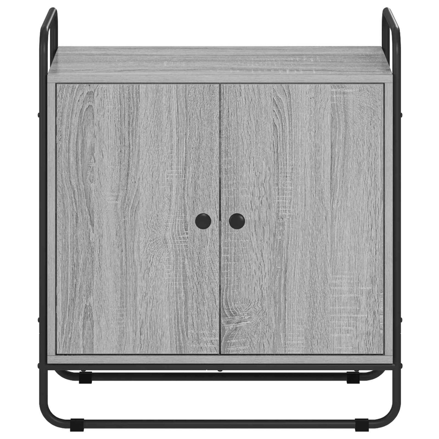 vidaXL Μπουφές Γκρι Sonoma 68 x 35 x 75 cm Επεξεργασμένο Ξύλο