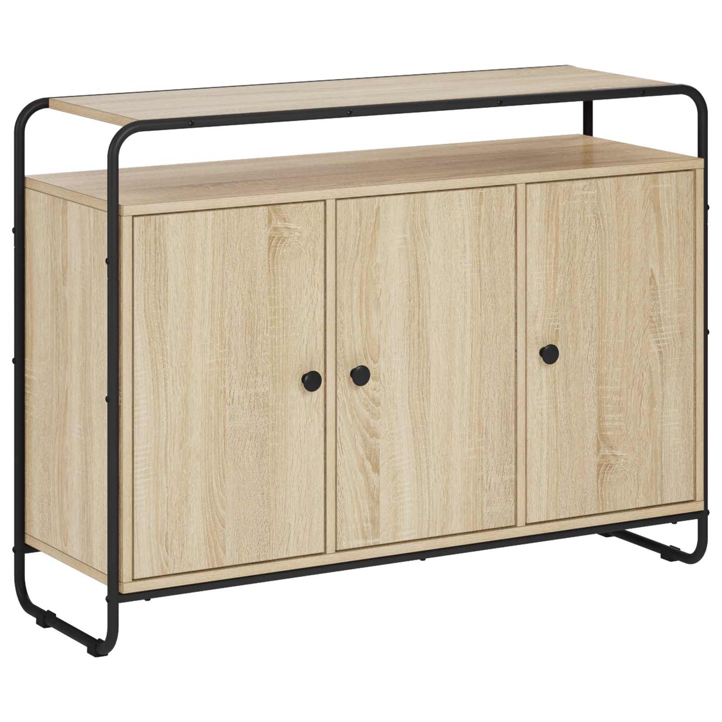 vidaXL Μπουφές Sonoma Δρυς 102 x 35 x 75 εκ Επεξεργασμένο Ξύλο
