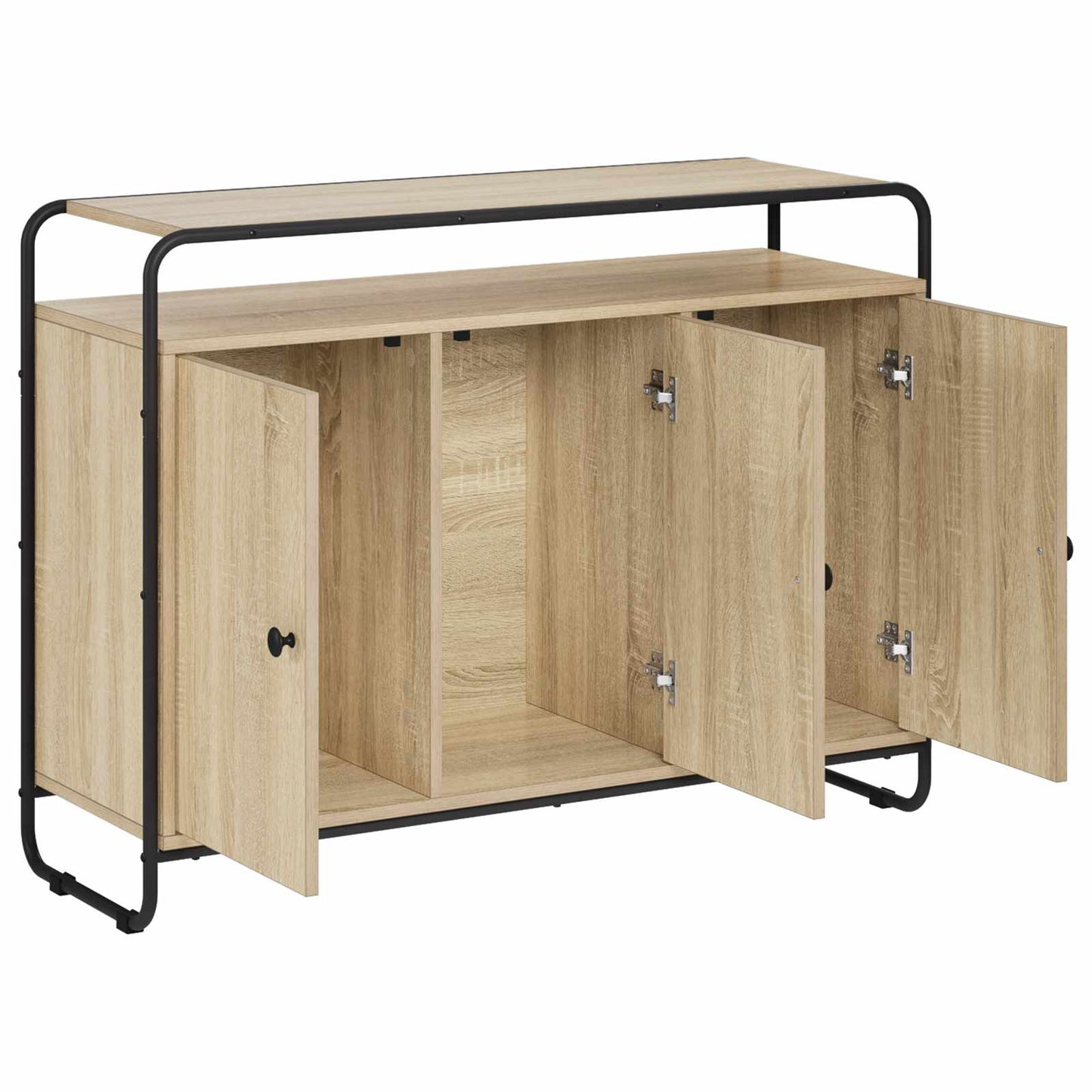 vidaXL Μπουφές Sonoma Δρυς 102 x 35 x 75 εκ Επεξεργασμένο Ξύλο