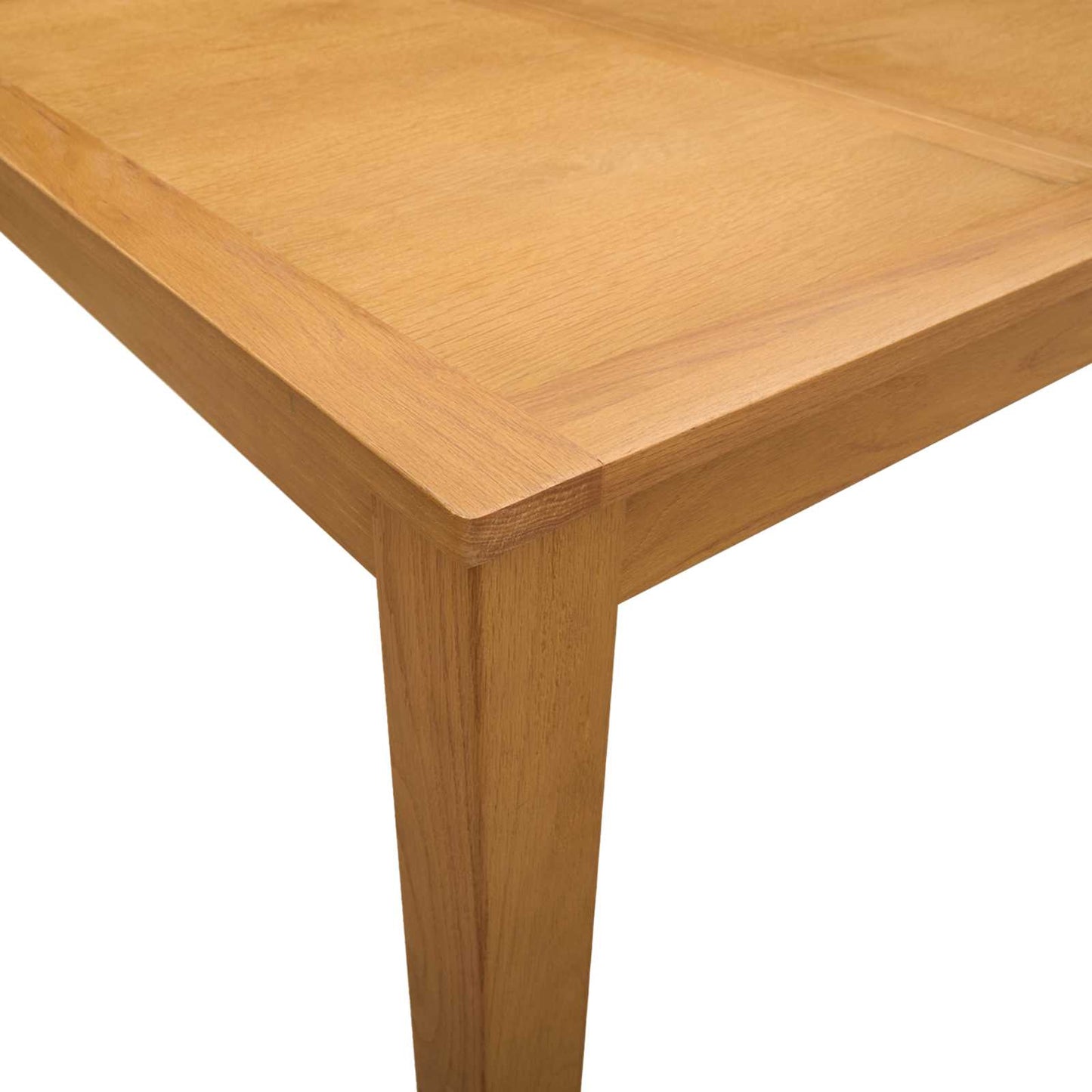vidaXL Τραπεζαρία 150 x 85 x 75 εκ Στερεό Ξύλο Δρυός Φυσικό Ορθογώνιος