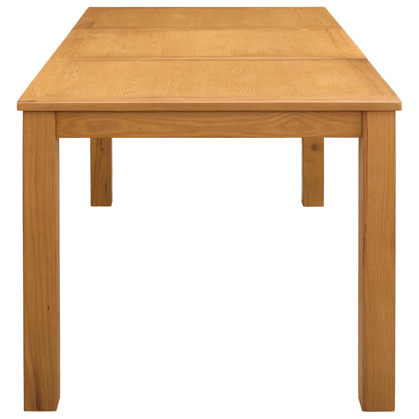 vidaXL Τραπεζαρία 150 x 85 x 75 εκ Στερεό Ξύλο Δρυός Φυσικό Ορθογώνιος