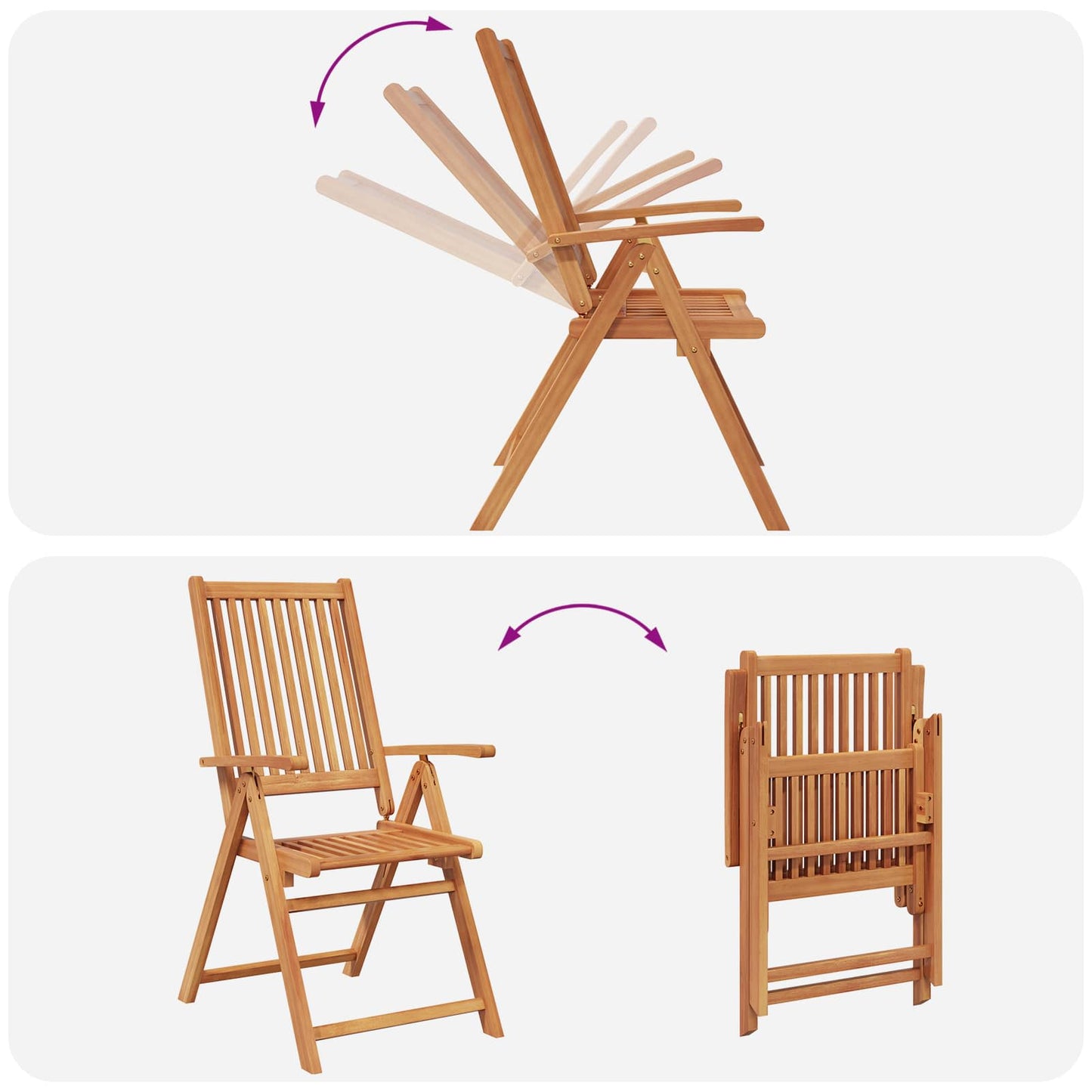 vidaXL Σετ Εξωτερικής Τραπεζαρίας με Ομπρέλα 8 τμχ.