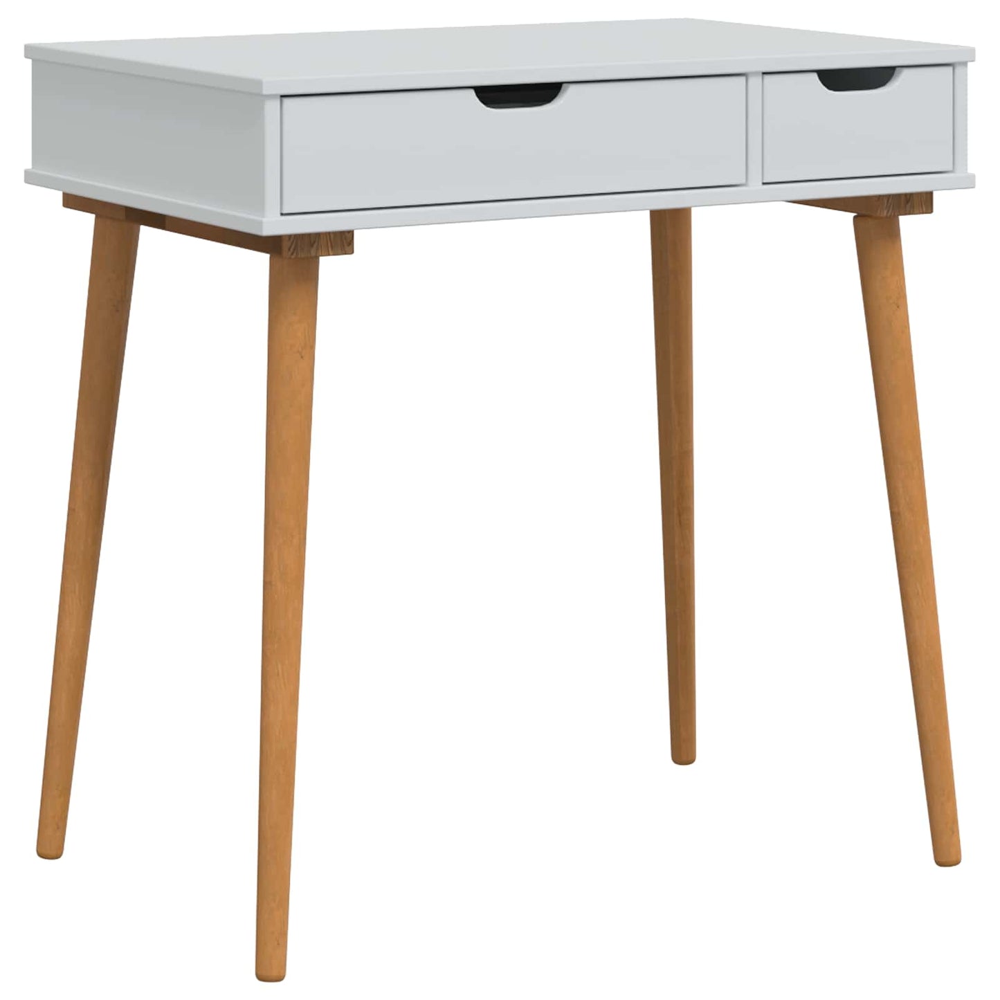 vidaXL Σετ Τραπεζιού Μακιγιάζ FAUSKE 3 pcs Λευκό 76 x 50 x 143 εκ