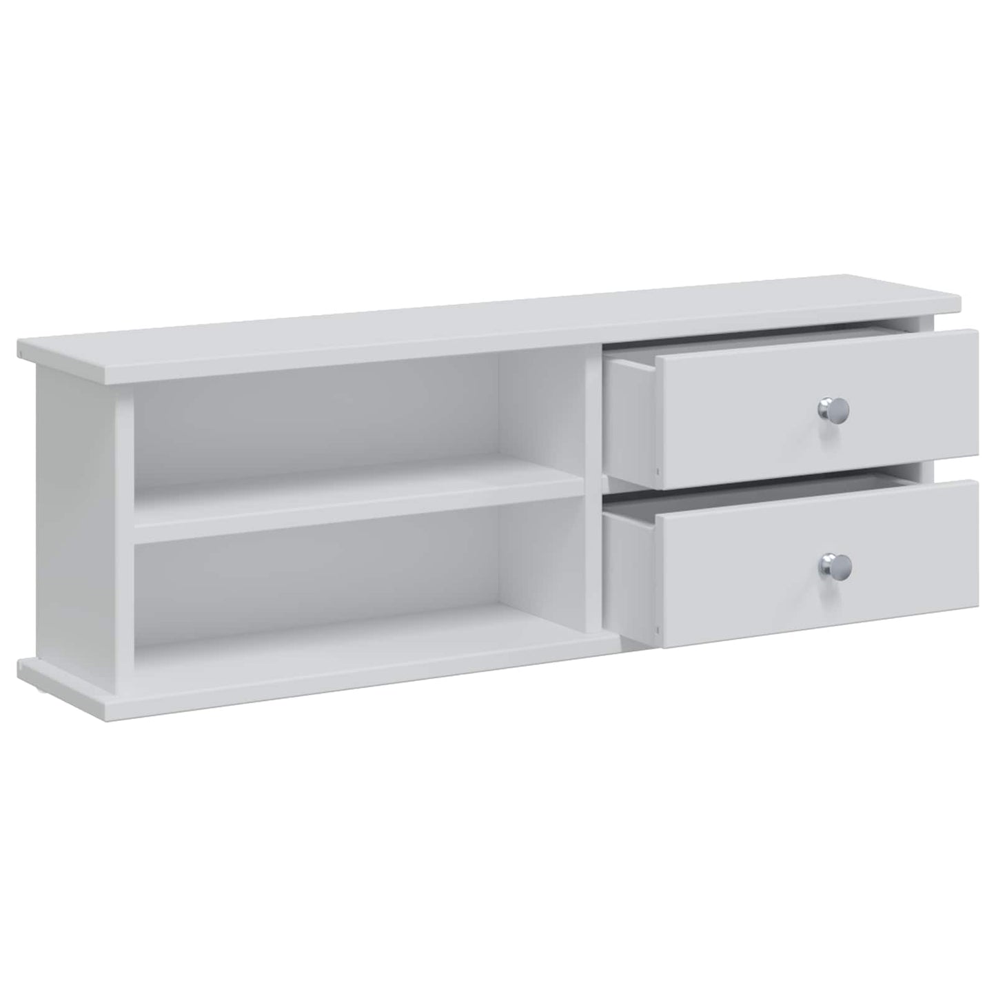 vidaXL Σετ Τραπεζιού Μακιγιάζ FAUSKE 3 τμχ. Λευκό 76 x 50 x 103,5 εκ