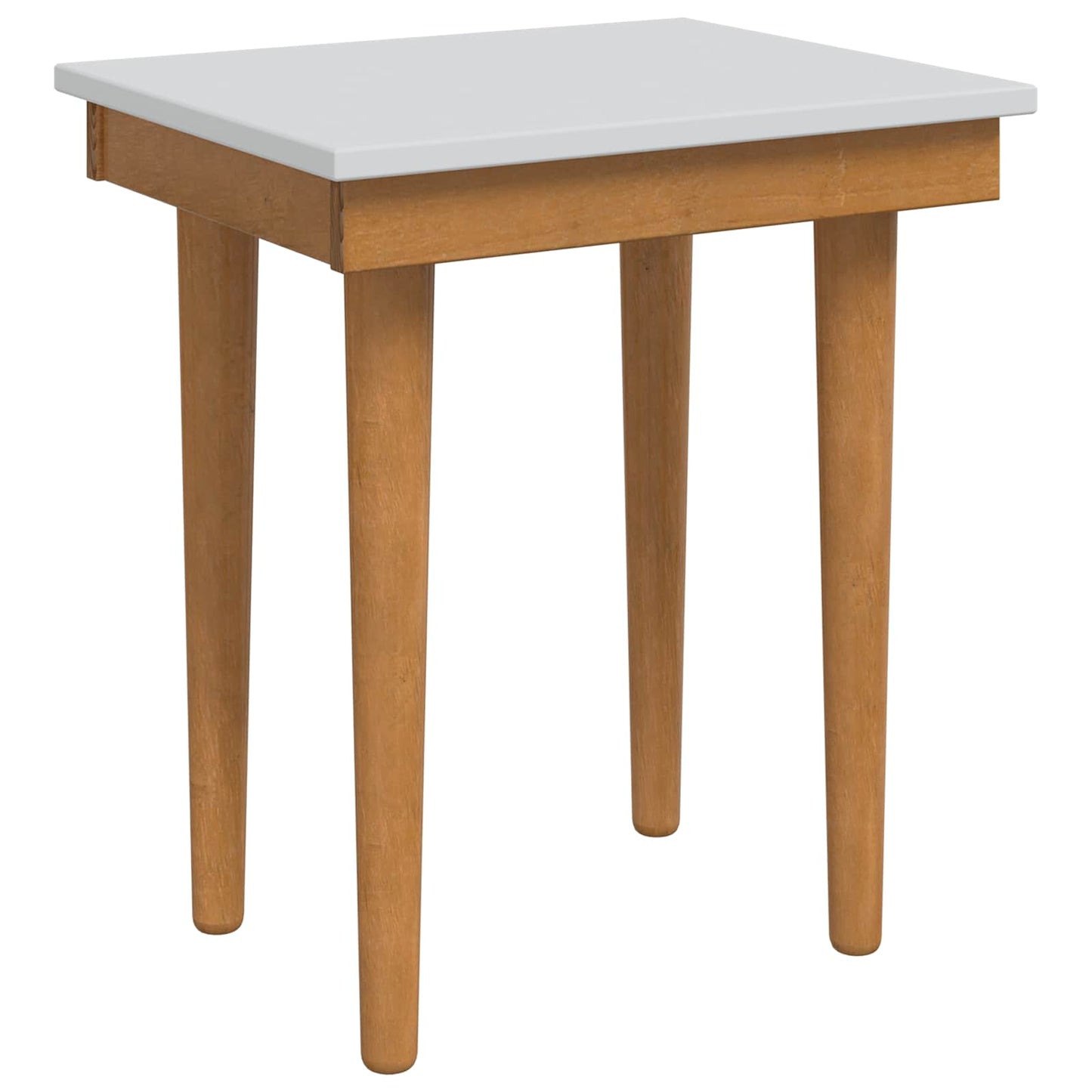 vidaXL Σετ Τραπεζιού Μακιγιάζ FAUSKE 5 pcs Λευκό 100 x 50 x 143 εκ