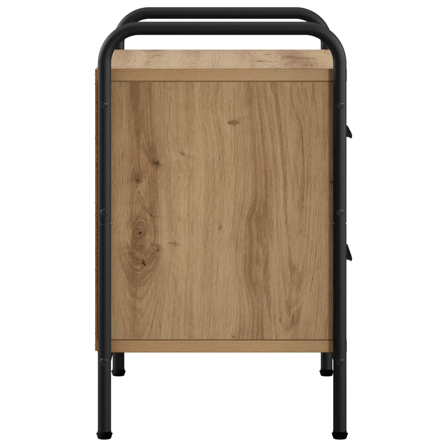vidaXL Κομοδίνο 2 τμχ. Artisan Δρυς 40 x 30 x 50 cm Επεξεργασμένο Ξύλο