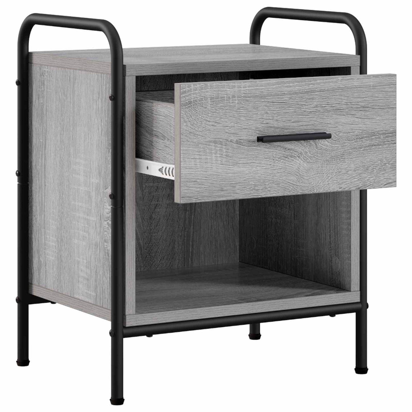 vidaXL Κομοδίνο 2 τμχ. Γκρι Sonoma 40 x 30 x 50 cm Επεξεργασμένο Ξύλο
