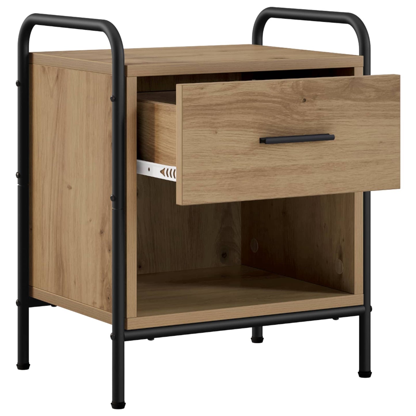 vidaXL Κομοδίνο 2 τμχ. Artisan Δρυς 40 x 30 x 50 cm Επεξεργασμένο Ξύλο