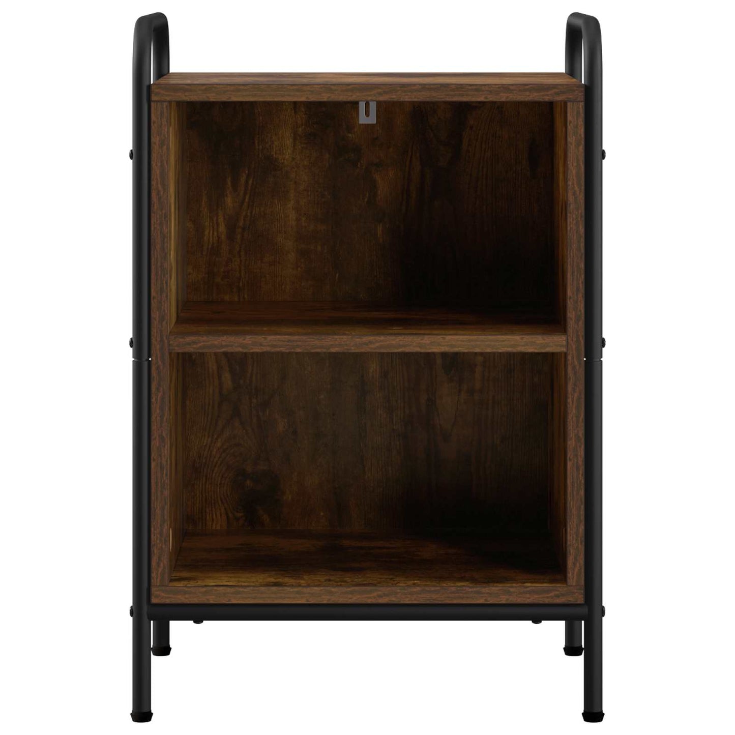 vidaXL Κομοδίνο 2 τμχ. Καπνισμένο Ξύλο Δρυός 40 x 30 x 60 cm
