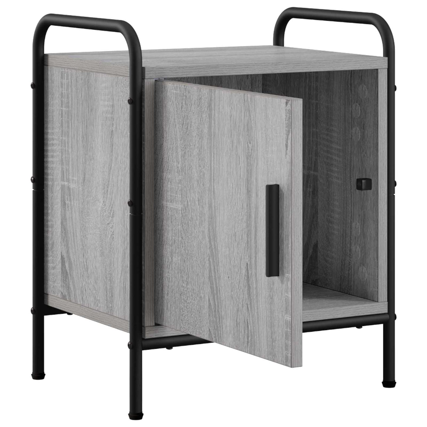 vidaXL Κομοδίνο 2 τμχ. Γκρι Sonoma 40 x 30 x 50 cm Επεξεργασμένο Ξύλο