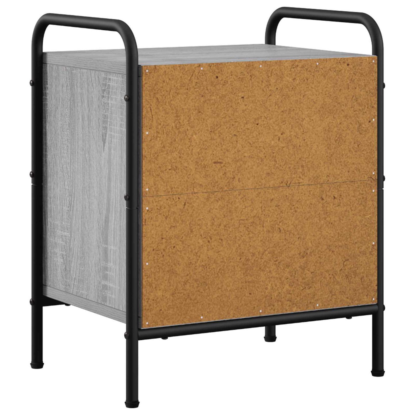 vidaXL Κομοδίνο 2 τμχ. Γκρι Sonoma 40 x 30 x 50 cm Επεξεργασμένο Ξύλο