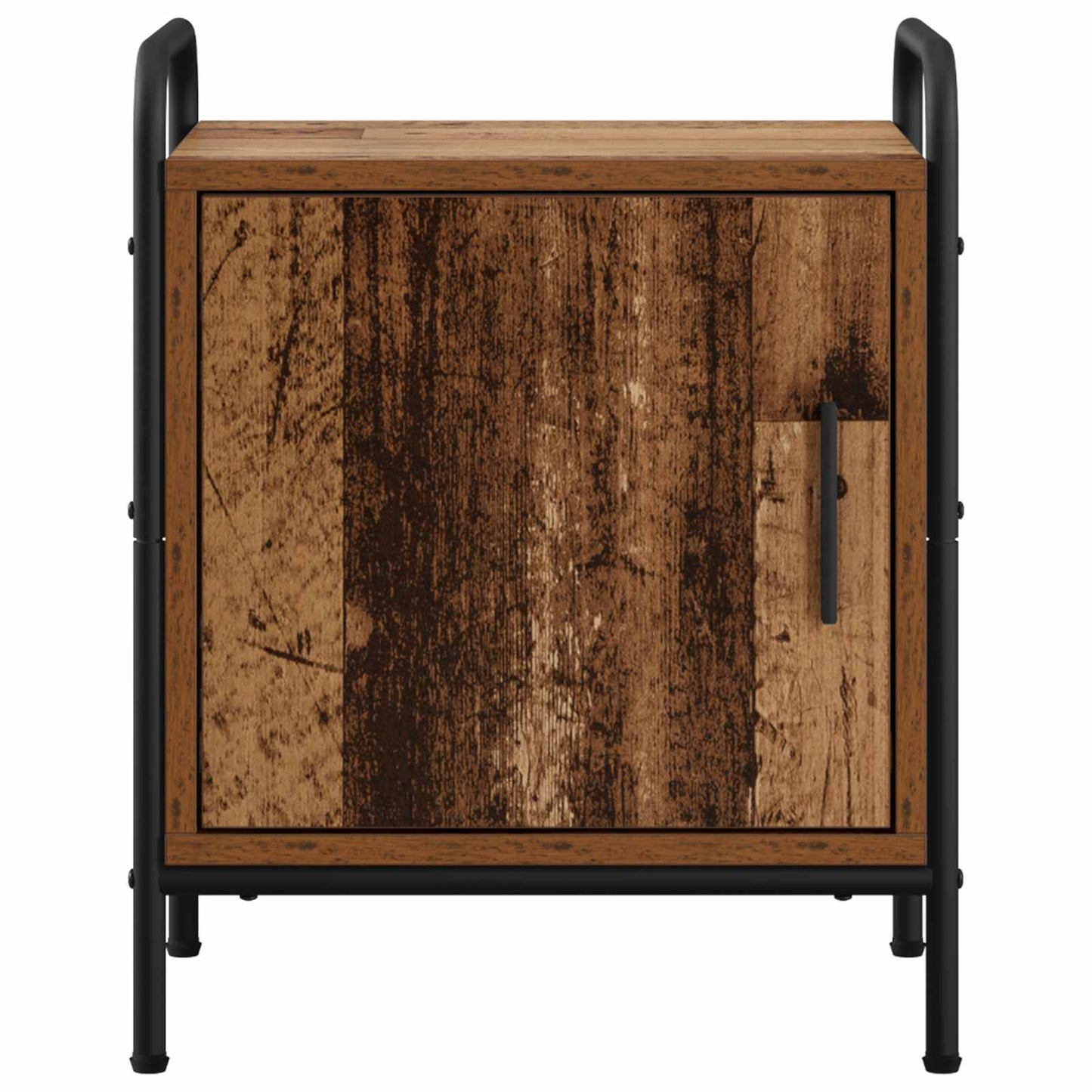 vidaXL Κομοδίνο Παλαιωμένο ξύλο 40 x 30 x 50 cm Επεξεργασμένο Ξύλο