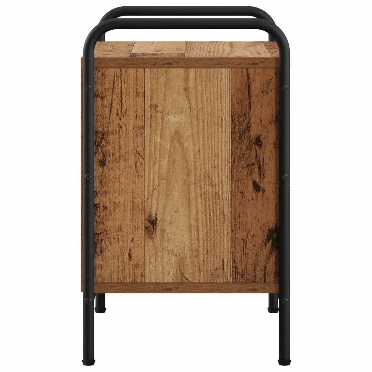 vidaXL Κομοδίνο Παλαιωμένο ξύλο 40 x 30 x 50 cm Επεξεργασμένο Ξύλο