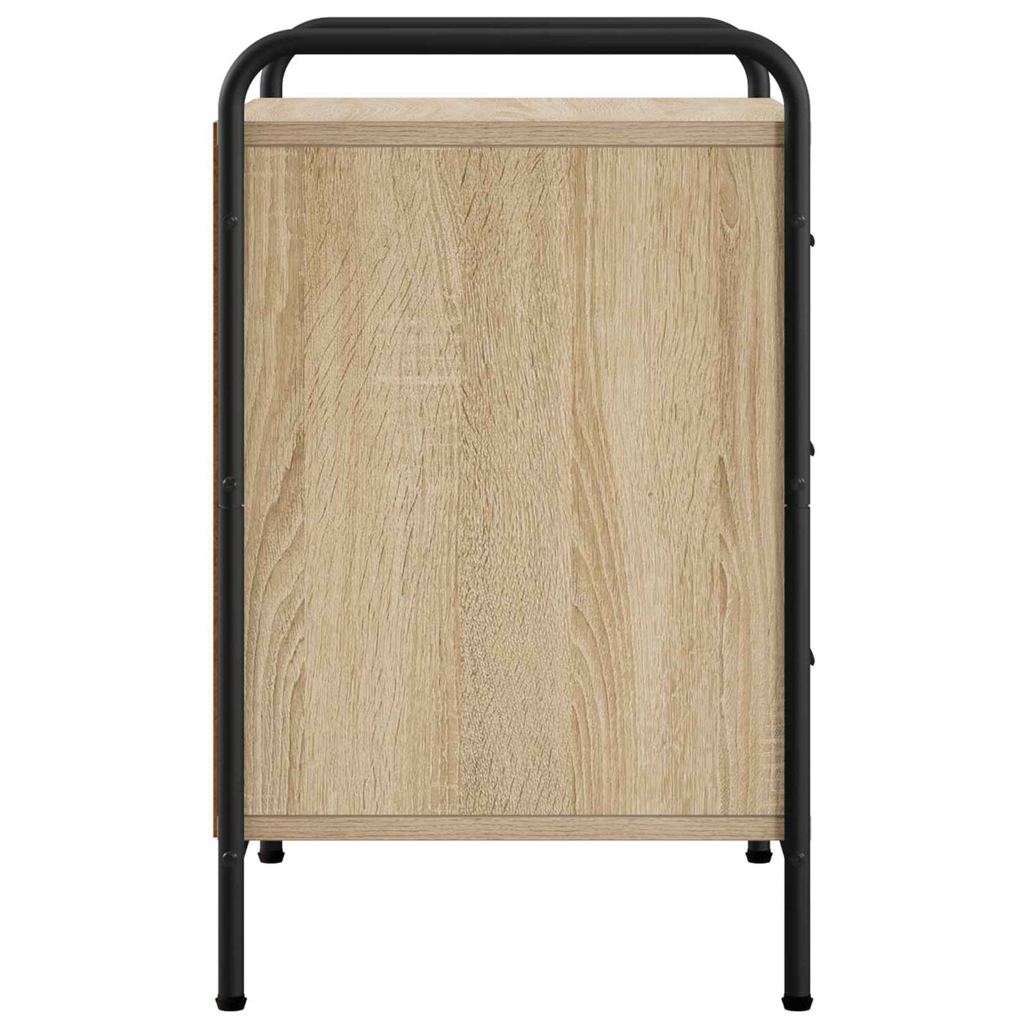 vidaXL Κομοδίνο 2 τμχ. Sonoma Δρυς 48 x 36,5 x 60 εκ