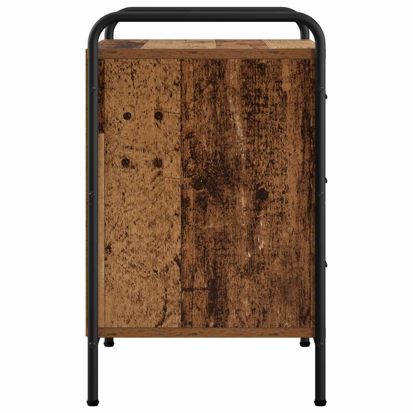 vidaXL Κομοδίνο Παλαιωμένο ξύλο 48 x 36,5 x 60 εκ Επεξεργασμένο Ξύλο