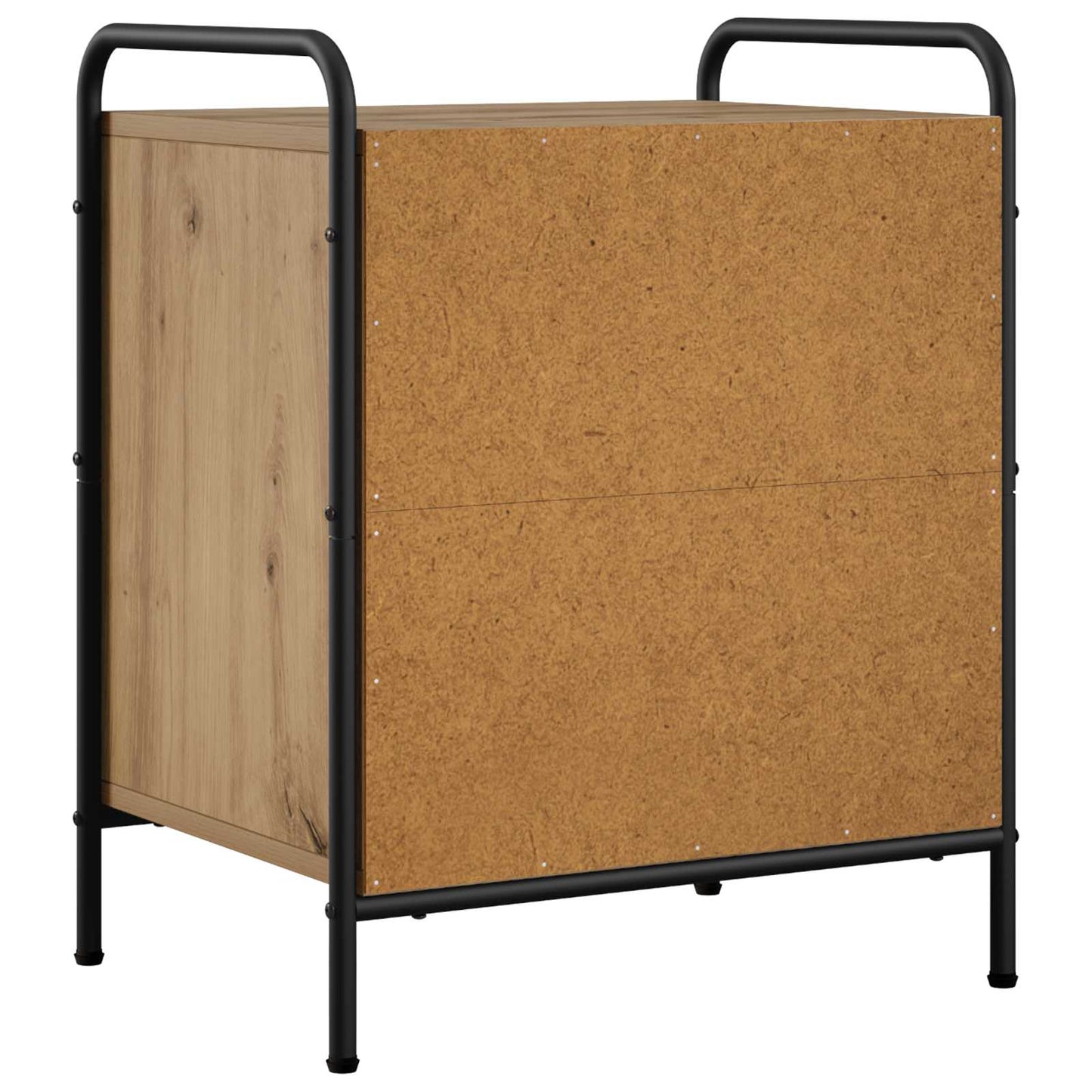 vidaXL Κομοδίνο 2 τμχ. Artisan Δρυς 48 x 36,5 x 60 εκ