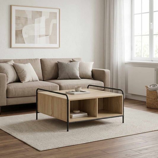 vidaXL Τραπεζάκι σαλονιού Sonoma Δρυς 50 x 49 x 41 εκ.