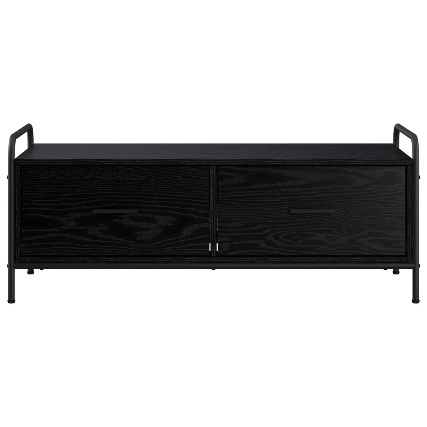 vidaXL Τραπεζάκι σαλονιού Μαύρη Δρυς 99,5 x 49 x 41 εκ.