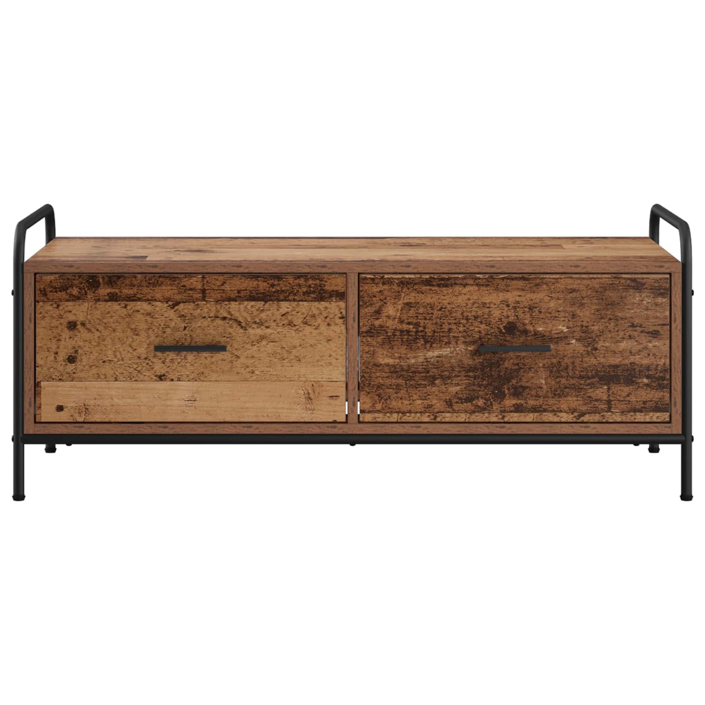 vidaXL Τραπεζάκι σαλονιού Παλαιωμένο ξύλο 99,5 x 49 x 41 εκ.
