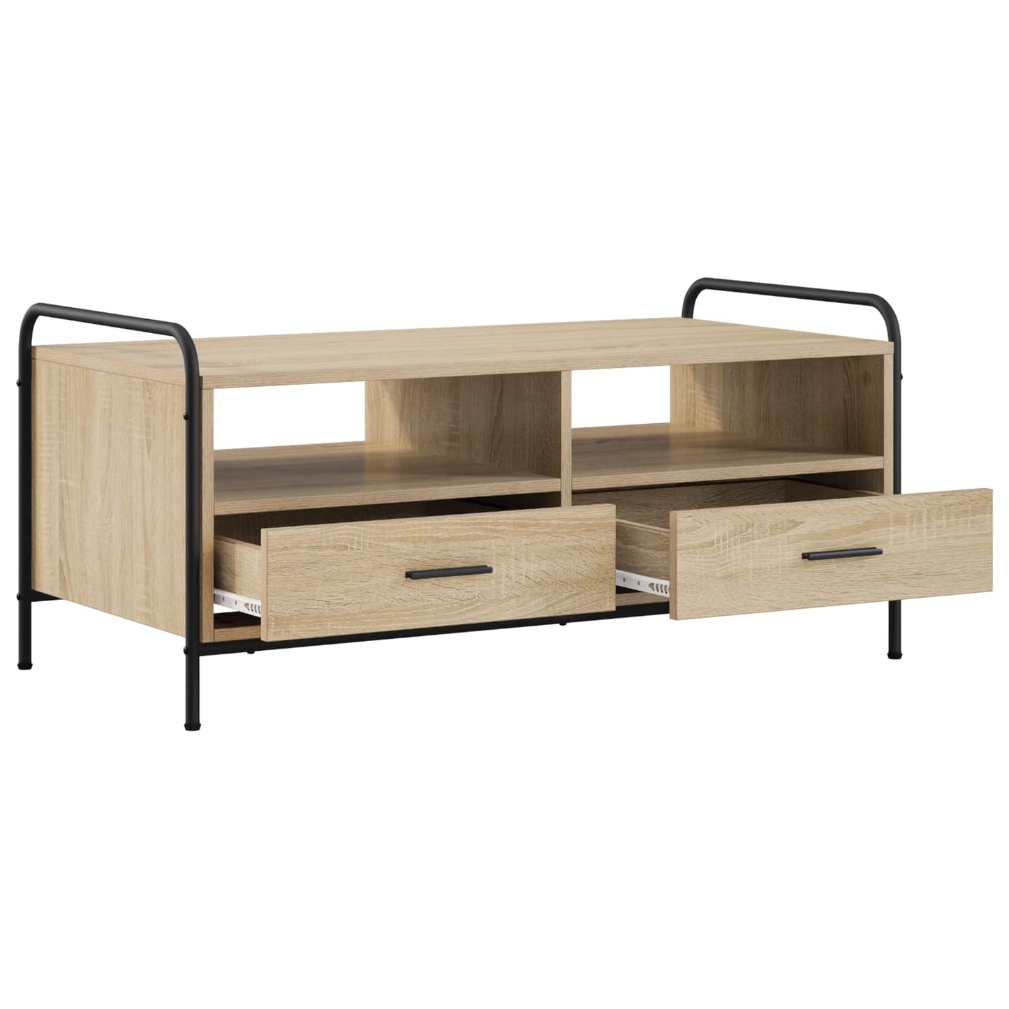 vidaXL Τραπεζάκι σαλονιού Sonoma Δρυς 99,5 x 49 x 46 εκ.