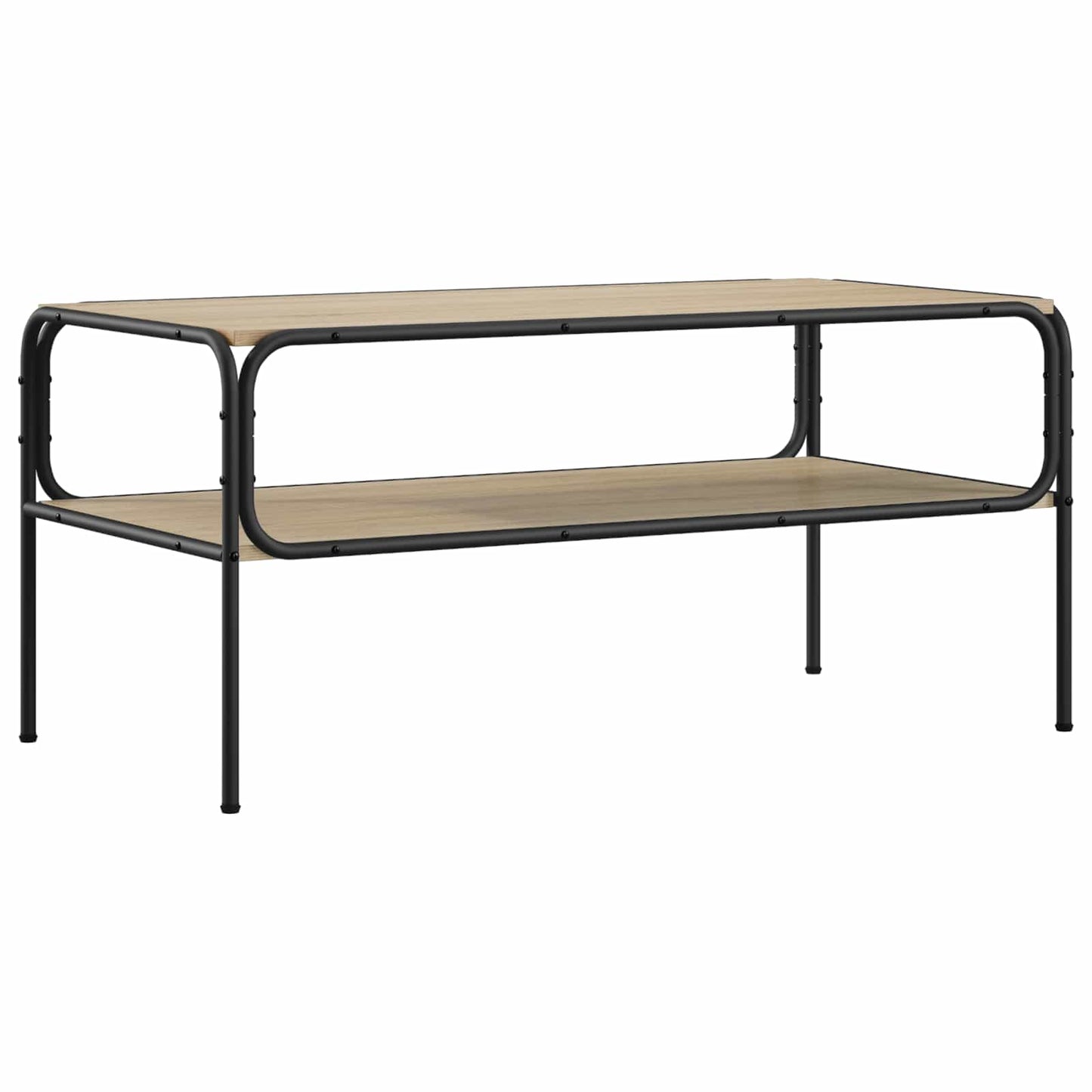 vidaXL Τραπεζάκι Πλευράς Sonoma Δρυς 100 x 50 x 46 εκ