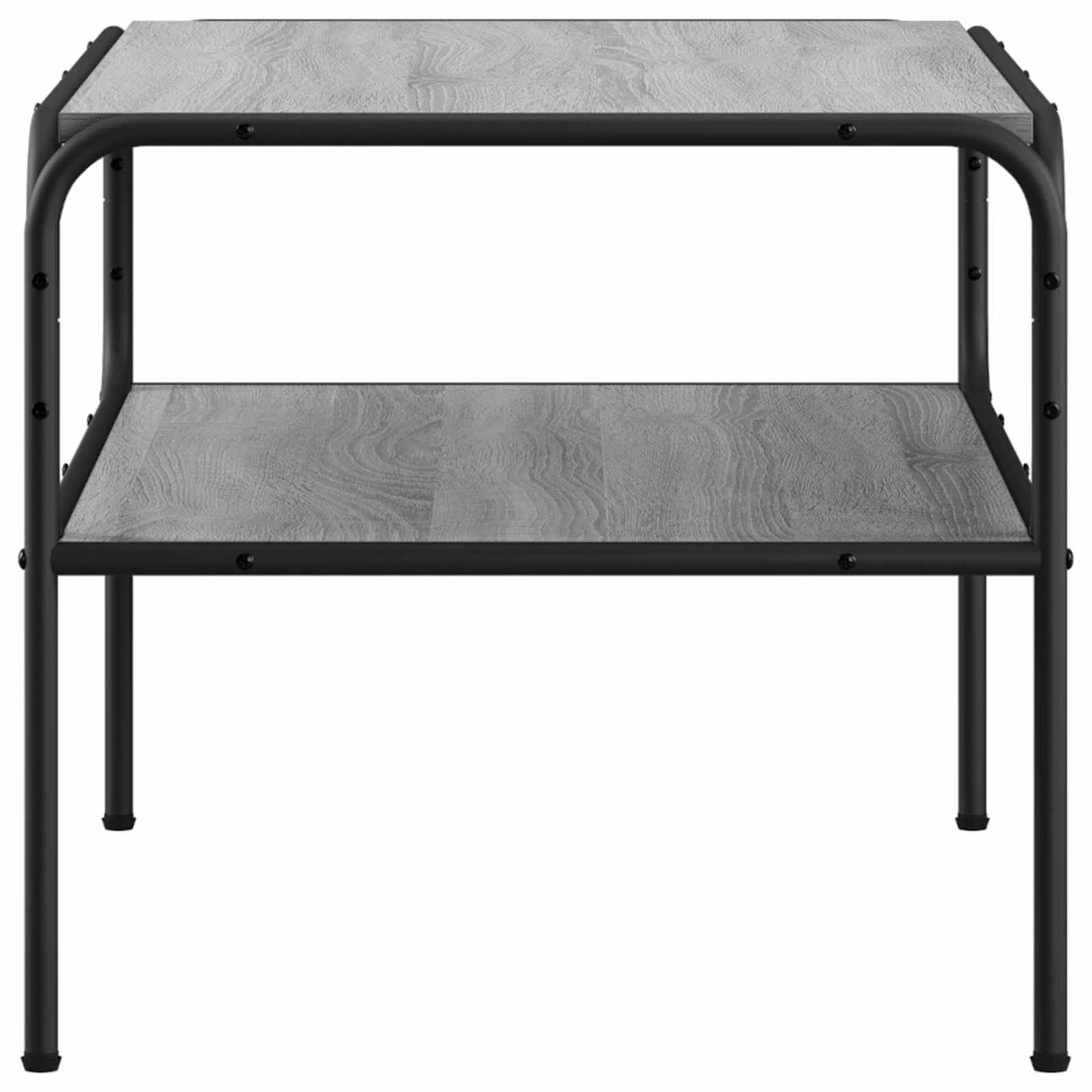 vidaXL Τραπεζάκι Πλευράς Γκρι Sonoma 100 x 50 x 46 εκ