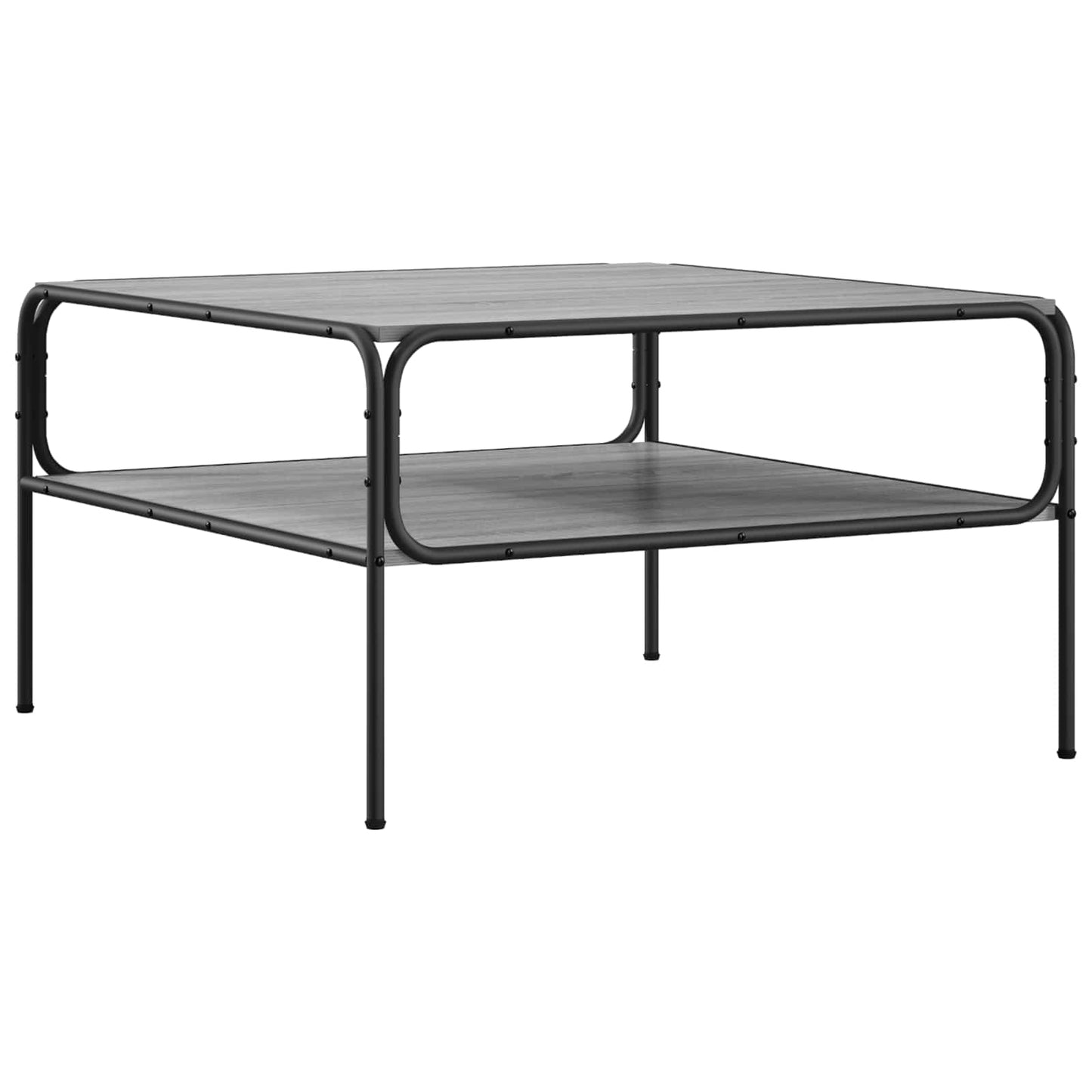 vidaXL Τραπεζάκι Πλευράς Γκρι Sonoma 100 x 50 x 46 εκ