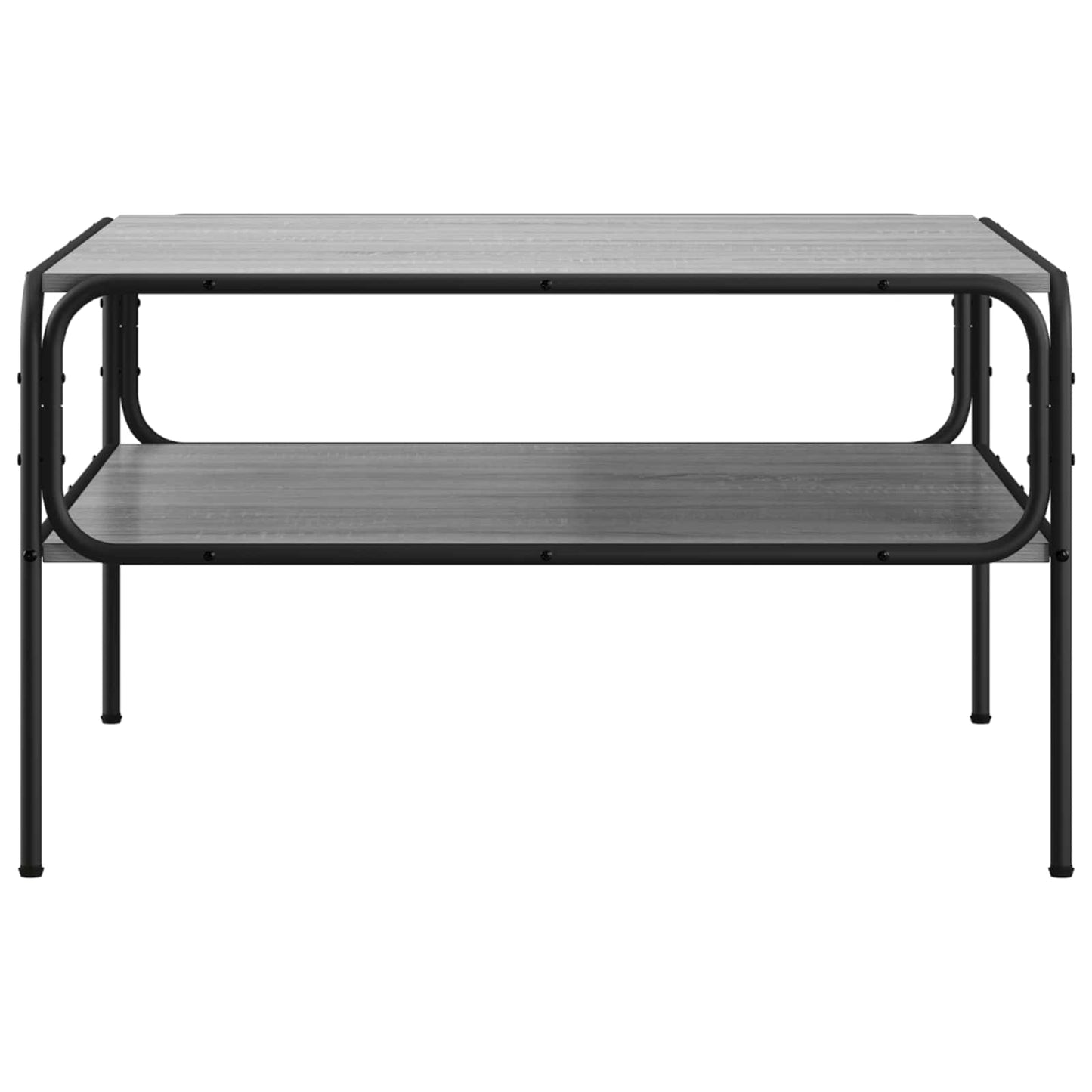 vidaXL Τραπεζάκι Πλευράς Γκρι Sonoma 100 x 50 x 46 εκ