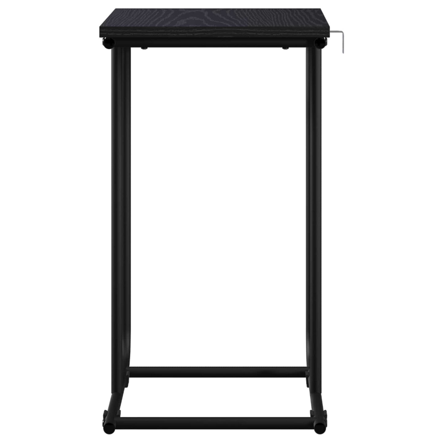 vidaXL Τραπεζάκι Πλευράς Μαύρη Δρυς 40 x 31 x 55 εκ Επεξεργασμένο Ξύλο