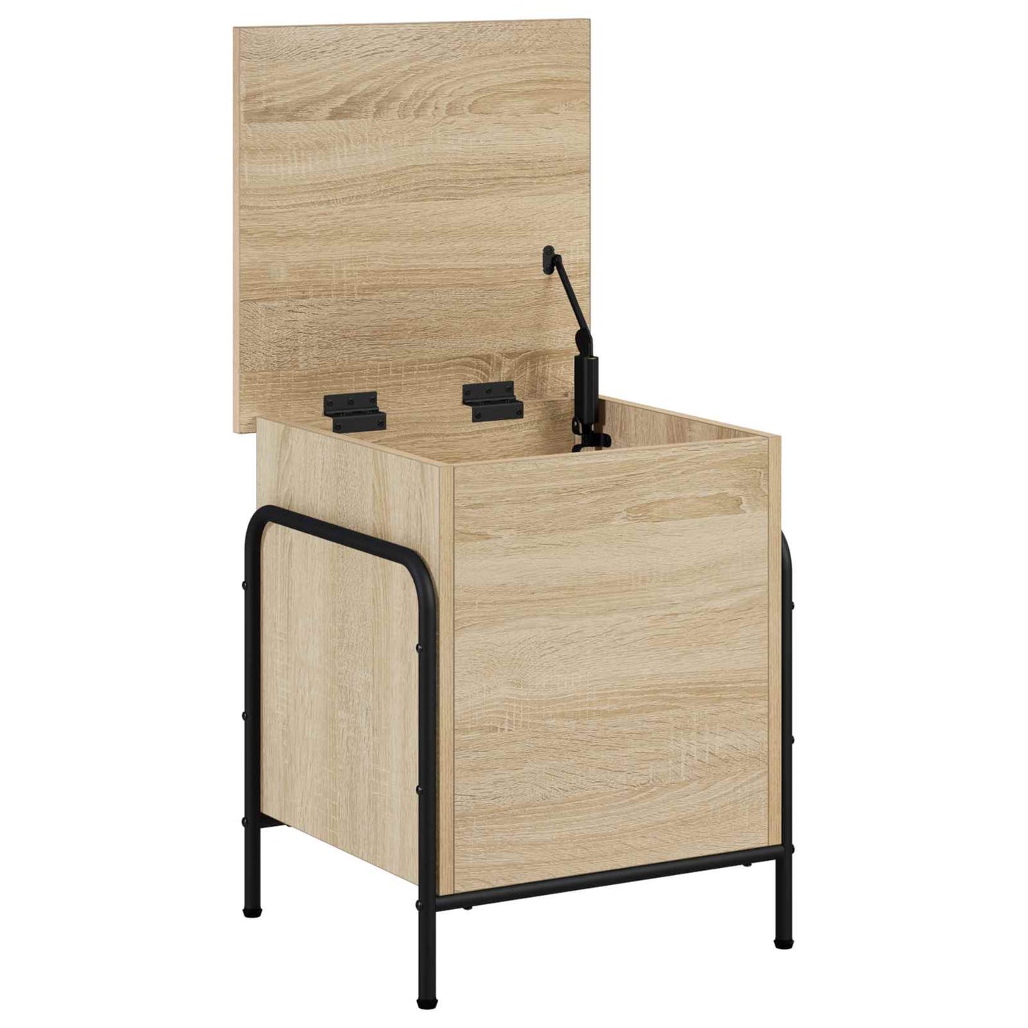 vidaXL Κουτί αποθήκευσης Sonoma Δρυς 80 x 40 x 49,5 εκ