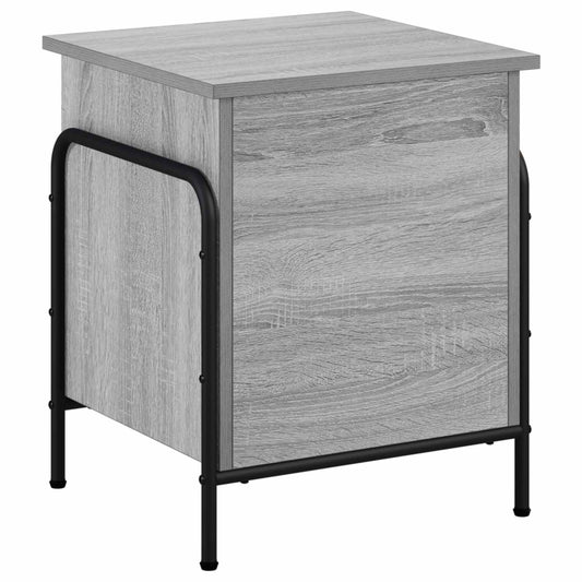 vidaXL Κουτί αποθήκευσης Γκρι Sonoma 80 x 40 x 49,5 εκ